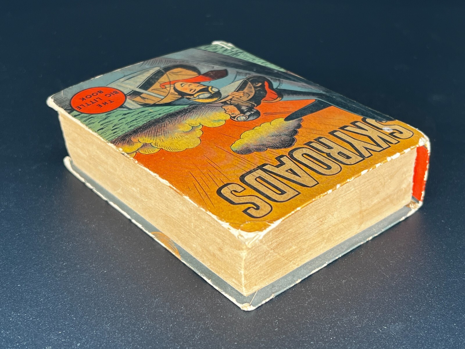 Vintage Big Little Book Skyroads with Hurricane Hawk/1936/#1127/Whitman