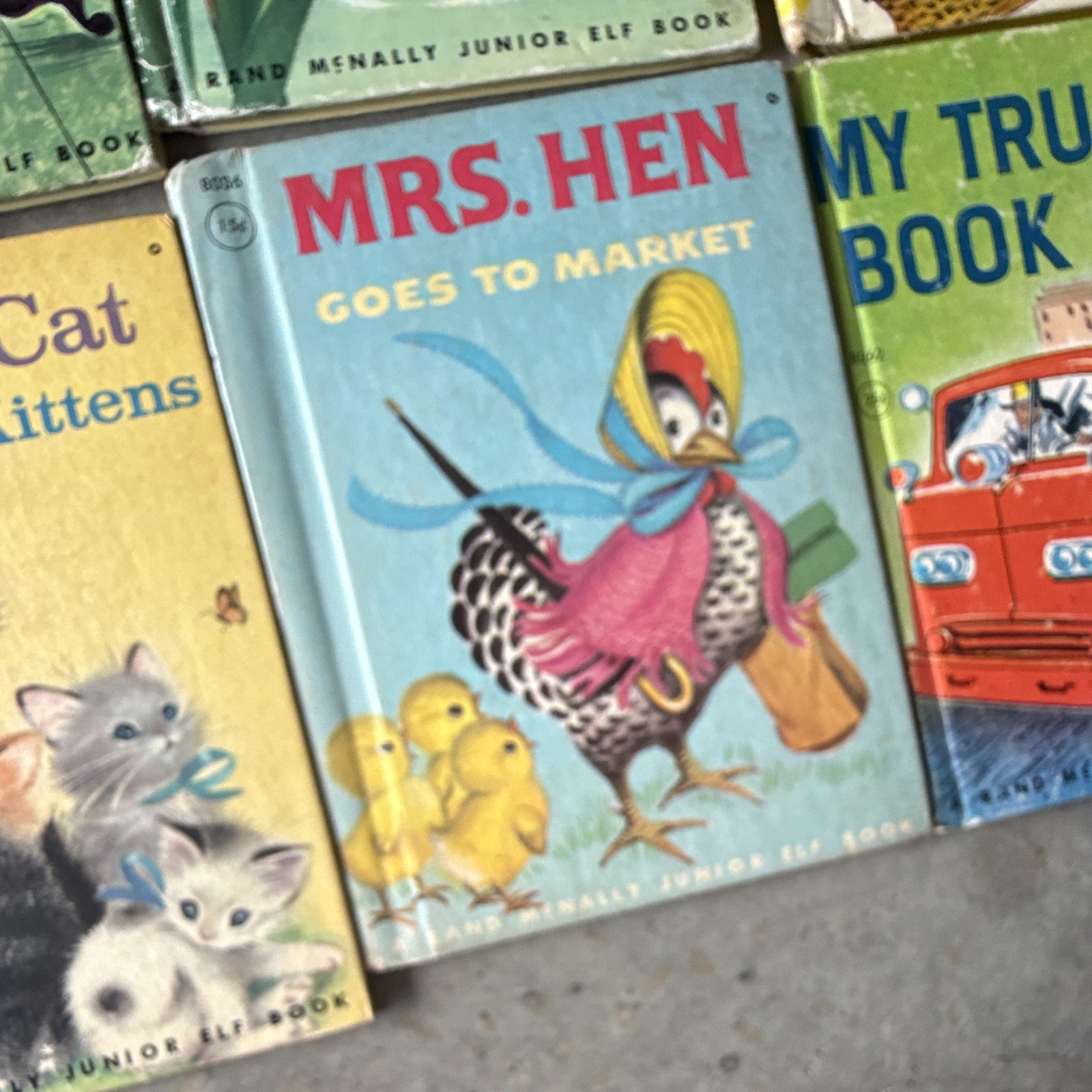 Vintage (18) Lot Rand McNally Junior Elf children Books