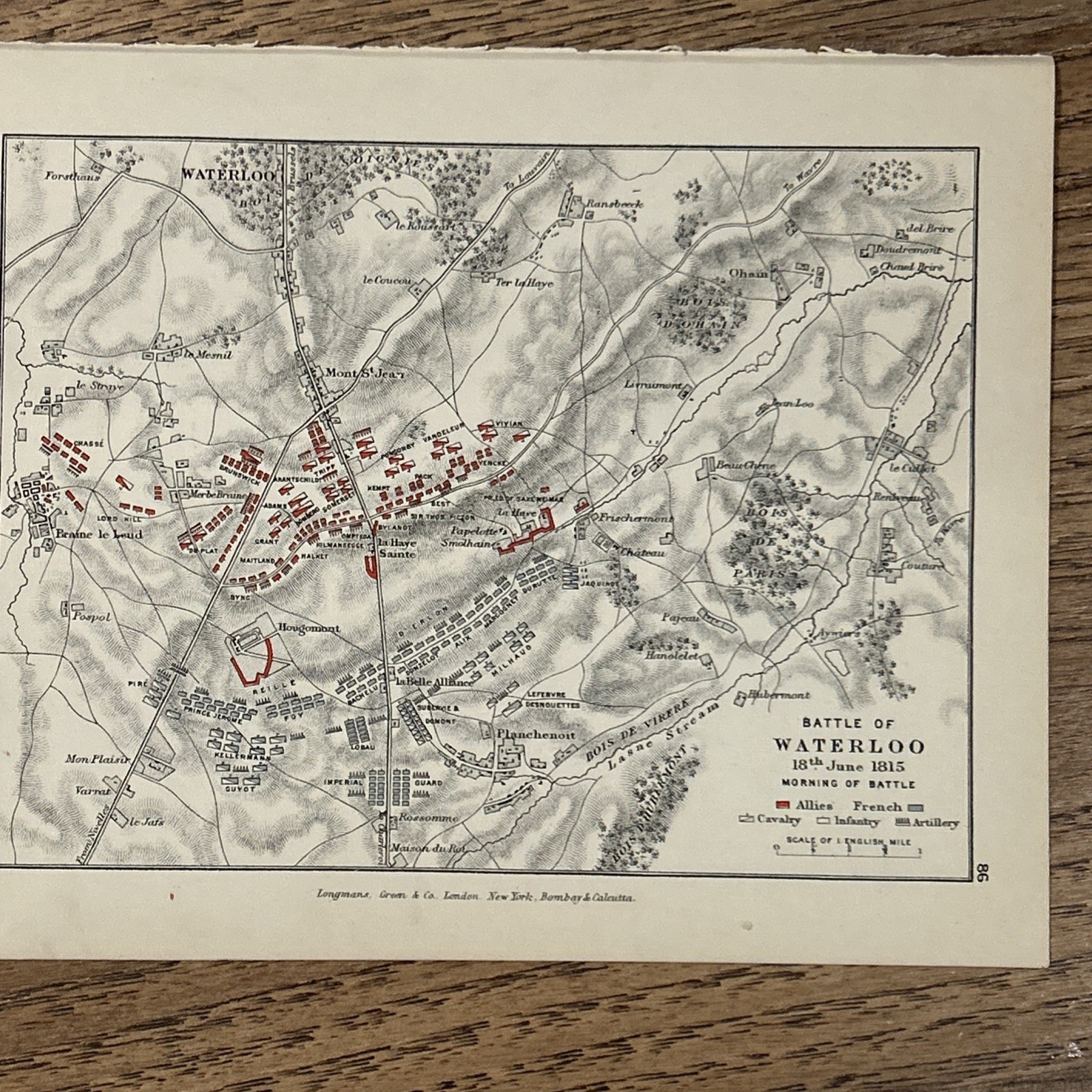 Lot Of 16 Antique Battle Maps In English History (1914 Prints) 8.5”x6.5” Each