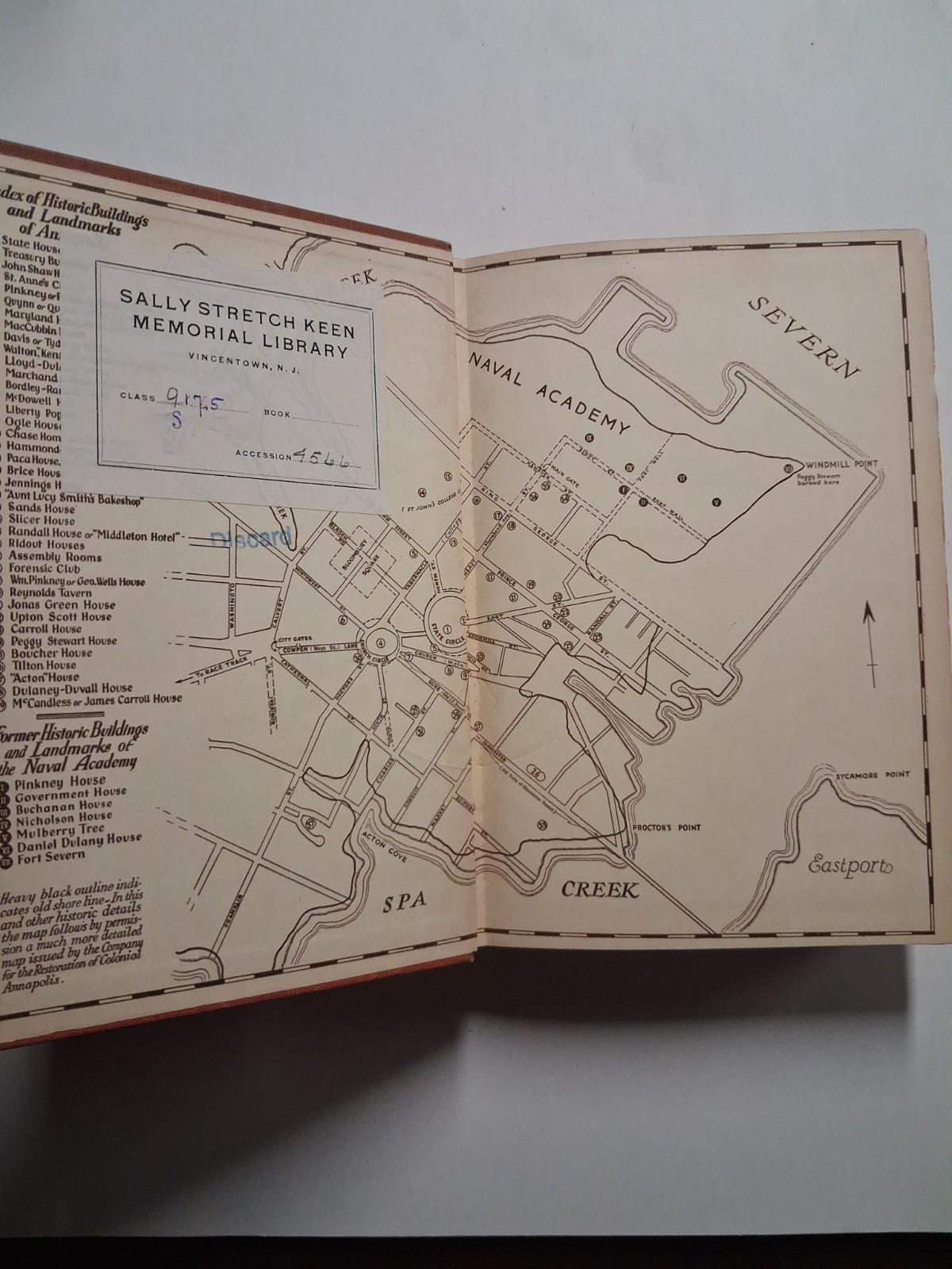 1937 Annapolis WILLIAM OLIVER STEVENS Local History Vintage