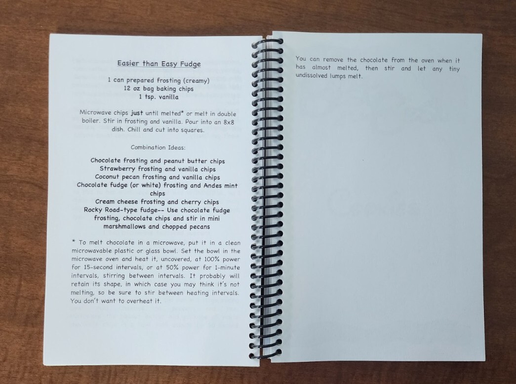 HAYSVILLE, KANSAS Vintage Cookbook Recipes Marge Haines Family Friends Spiral