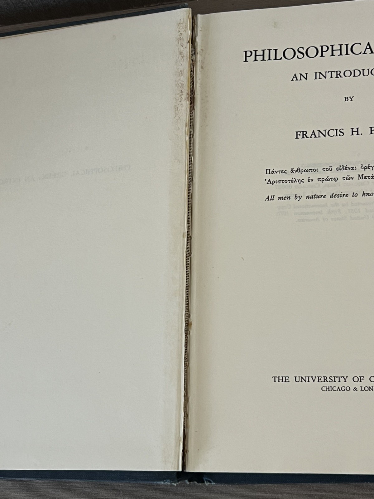 Philosophical Greek: An Introduction, by Fobes, Chicago, 1970, Language, Grammar