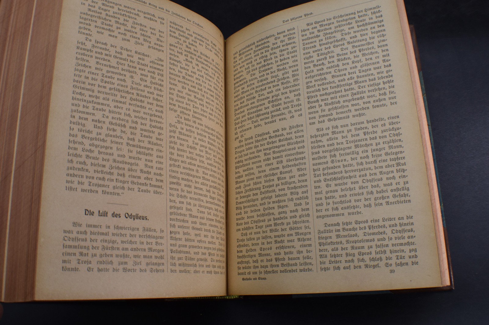 Ca 1900 Walhalla & Olymp. God- & Heroic Sagas of the Germans, Greeks & Romans