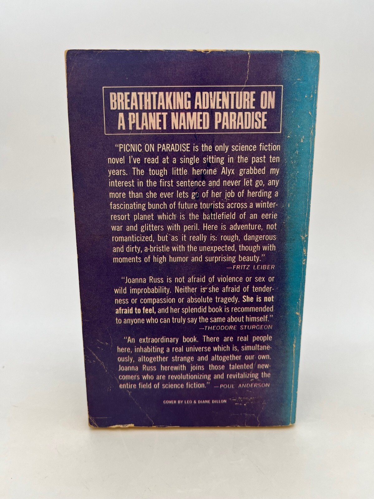 JOANNA RUSS ~ SIGNED ~ Picnic on Paradise, 1968, First Edition, 1st Book