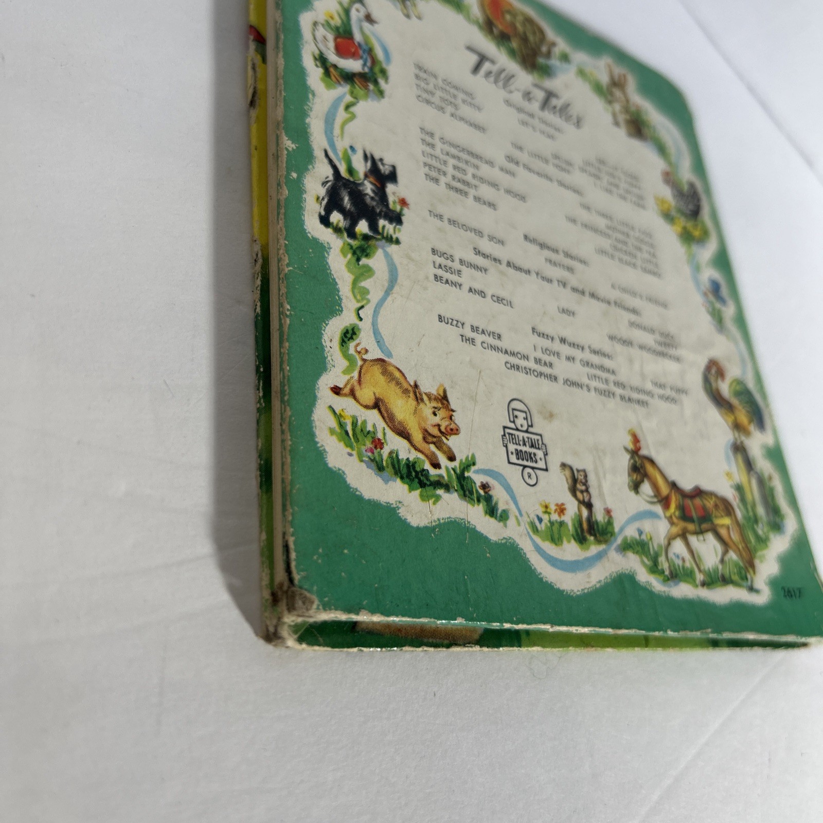 Vintage Tell-A-Tale Book, Whitman Publishing, “A Teeny-Tiny Tale” 1955