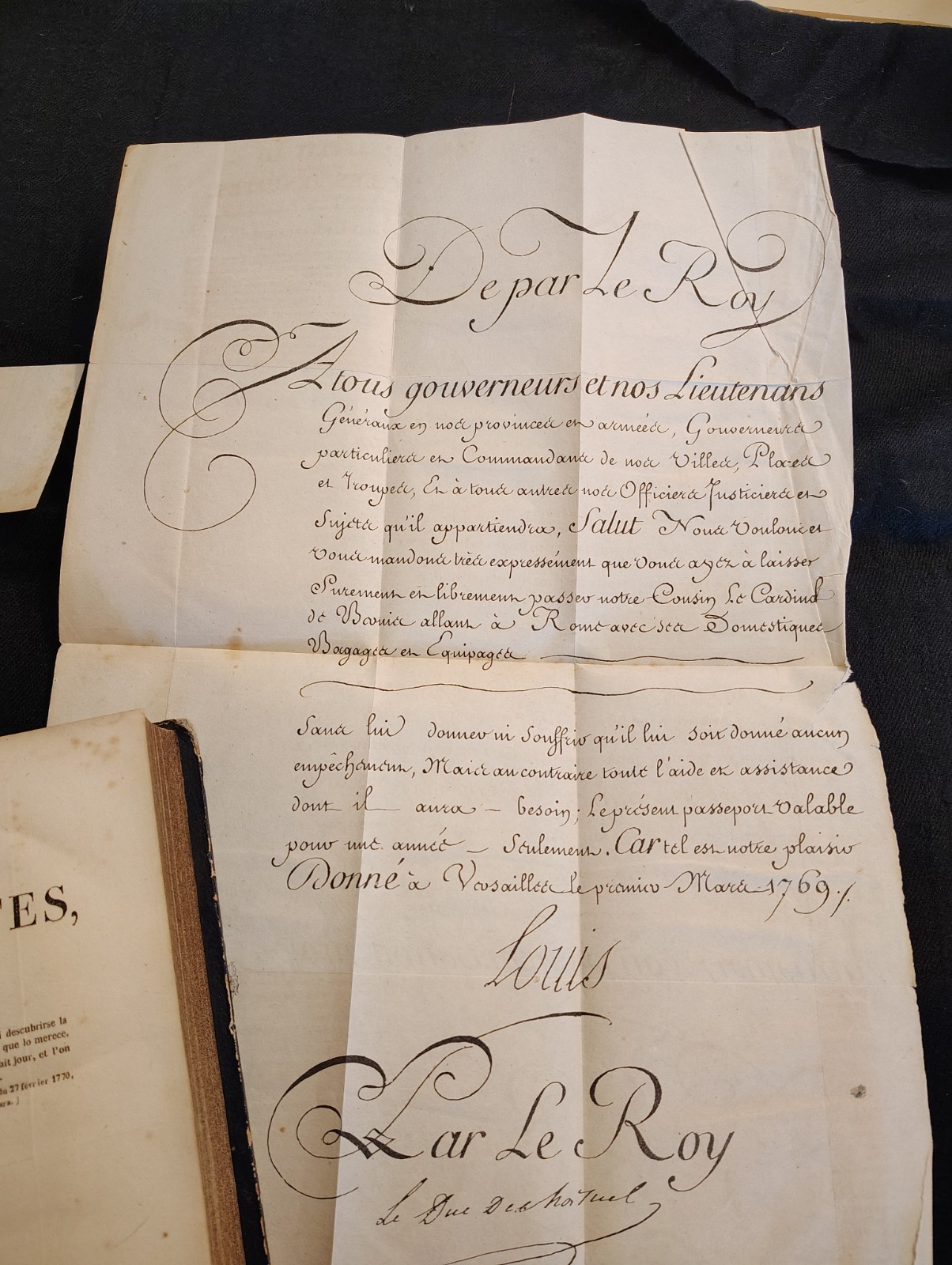 CLEMENT XIV et LES JESUITES BOOK FROM 1847. IN FRENCH