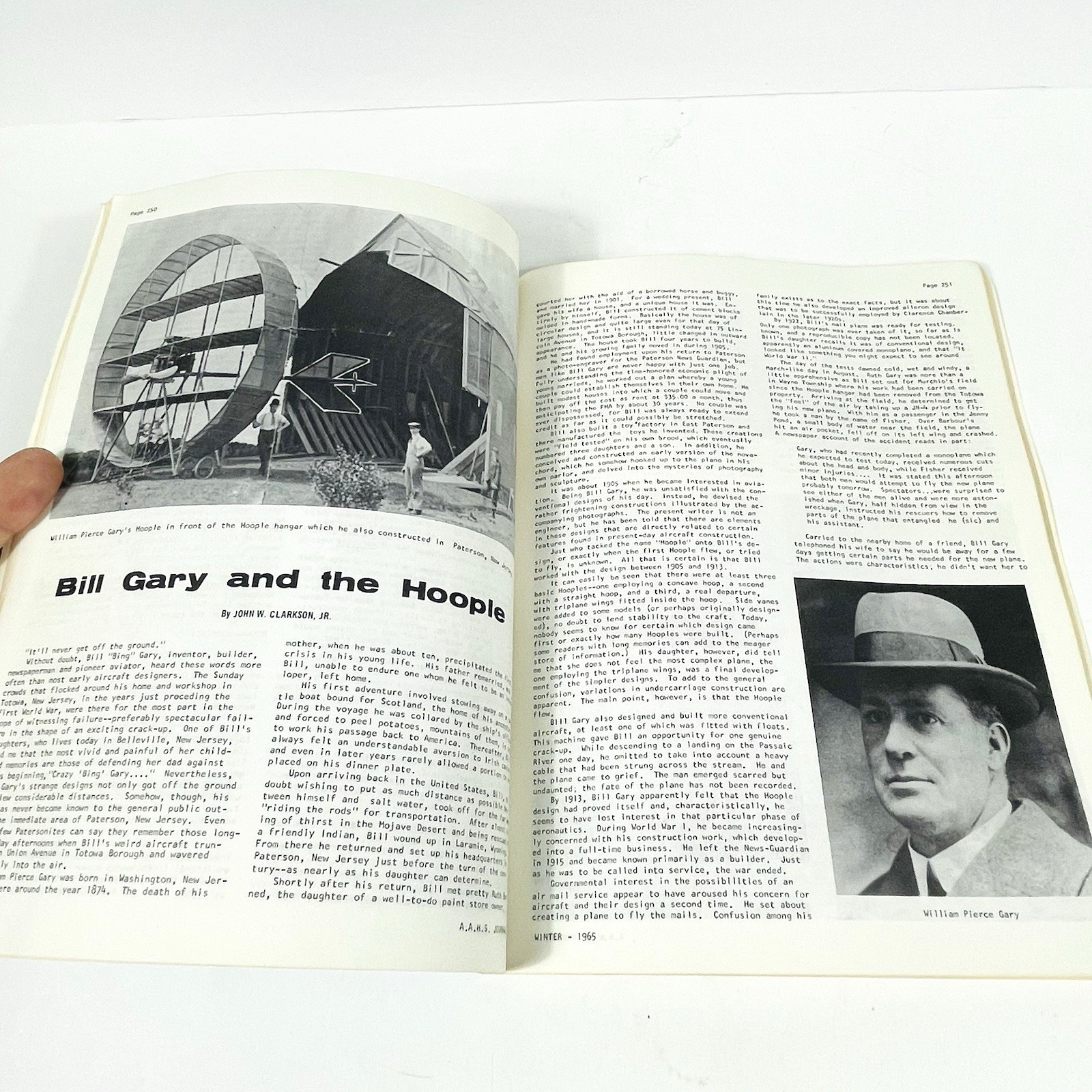 AAHS 1965 Vol. 10, No. 1-4 American Aviation Historical Society Journal Full set