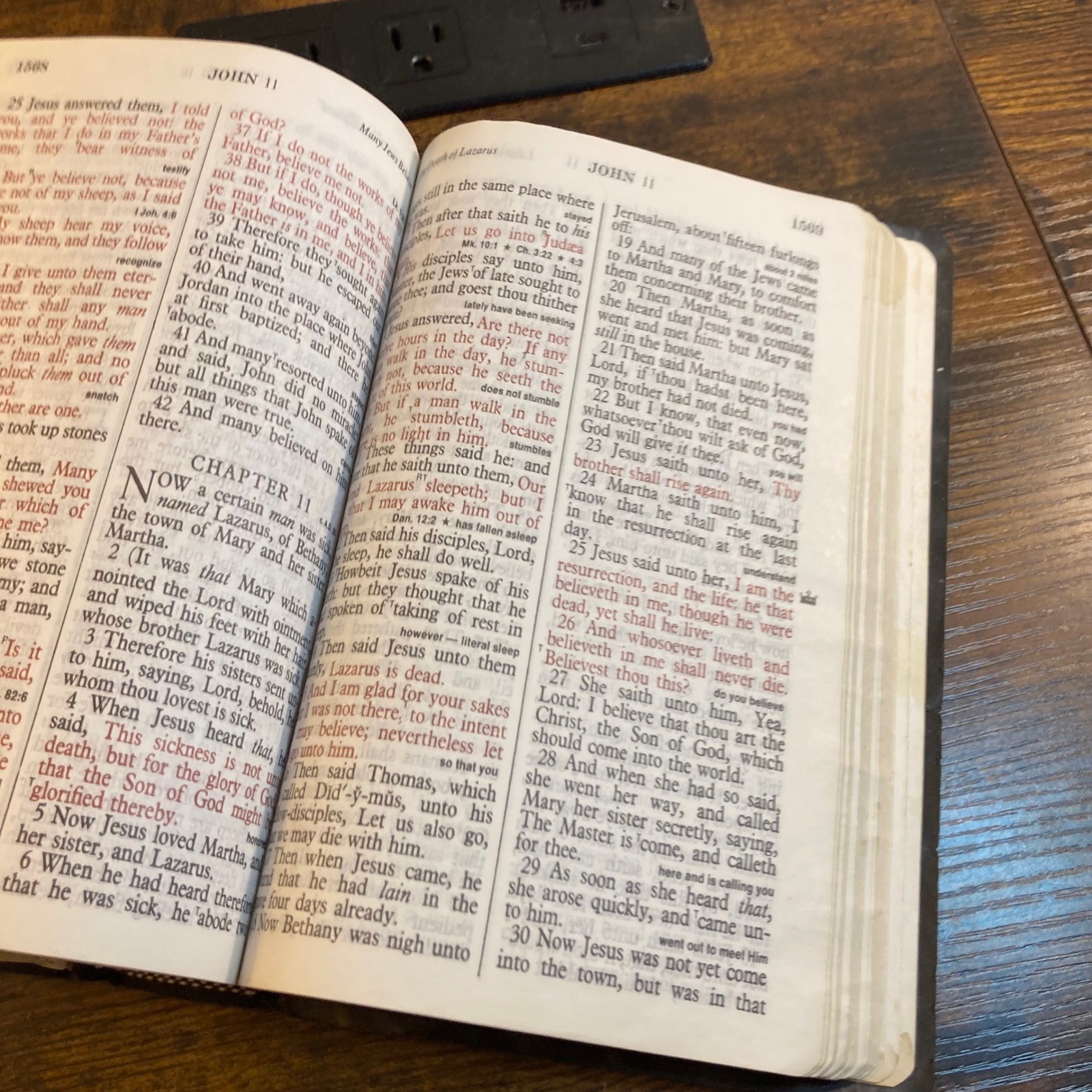 KJV Giant Print Holy Bible Red Letter Edition Christian Heritage Publishing 1986