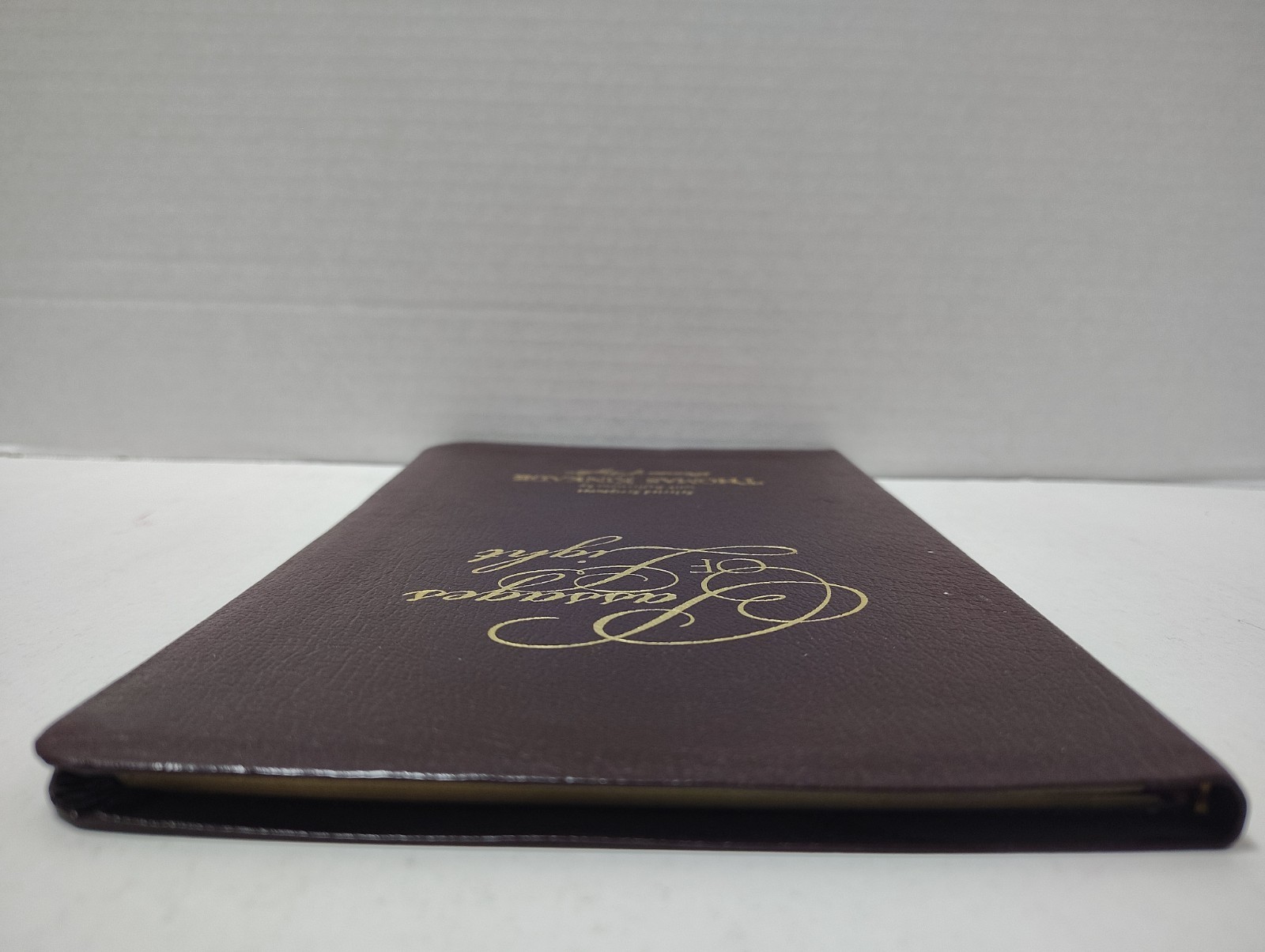 PASSAGES OF LIGHT Bonded Leather Book 1998 Thomas Kinkade Selected Scriptures