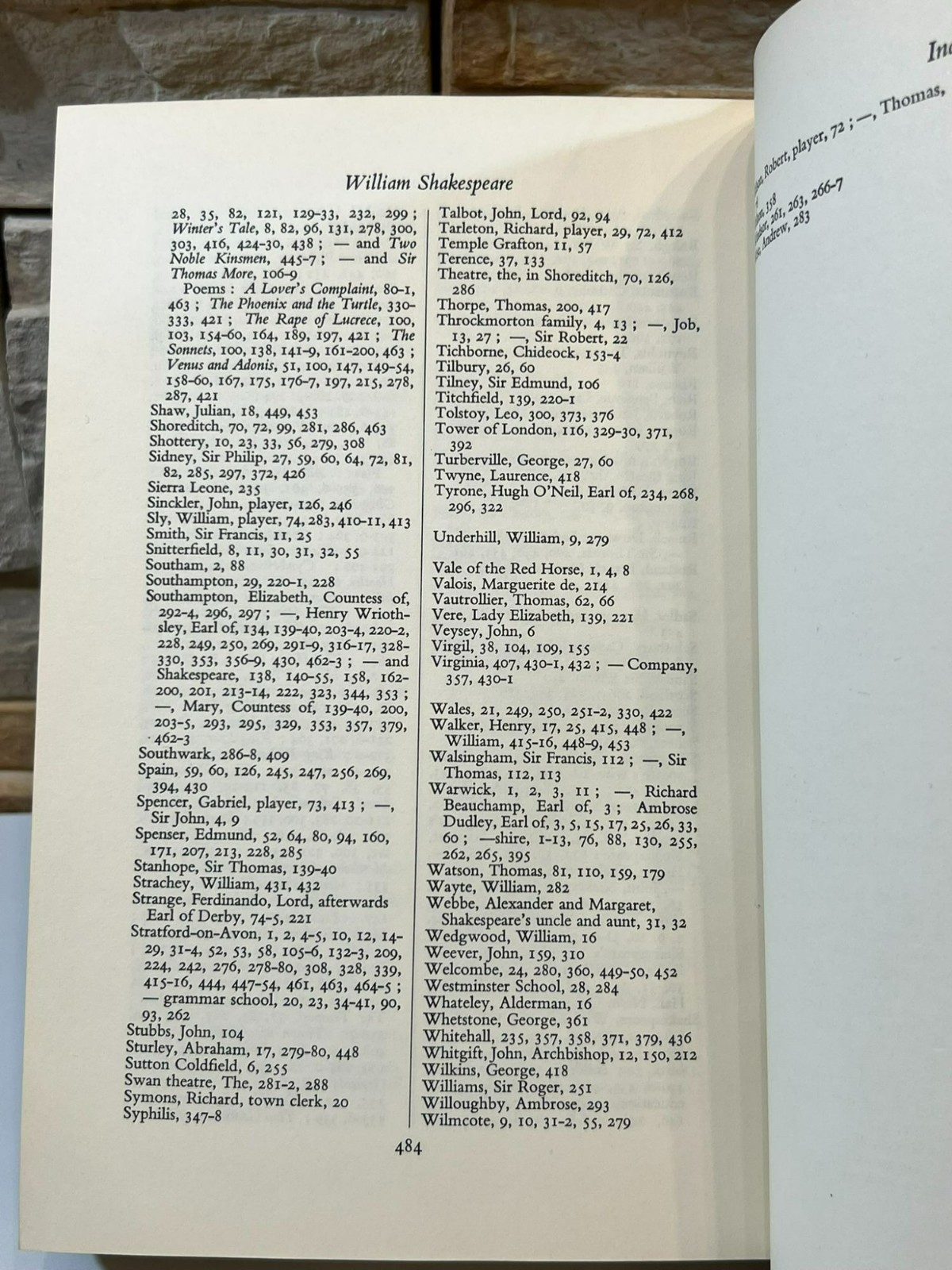 William Shakespeare A Biography by A.L. Rowse 1963 HCDJ Literary History Book