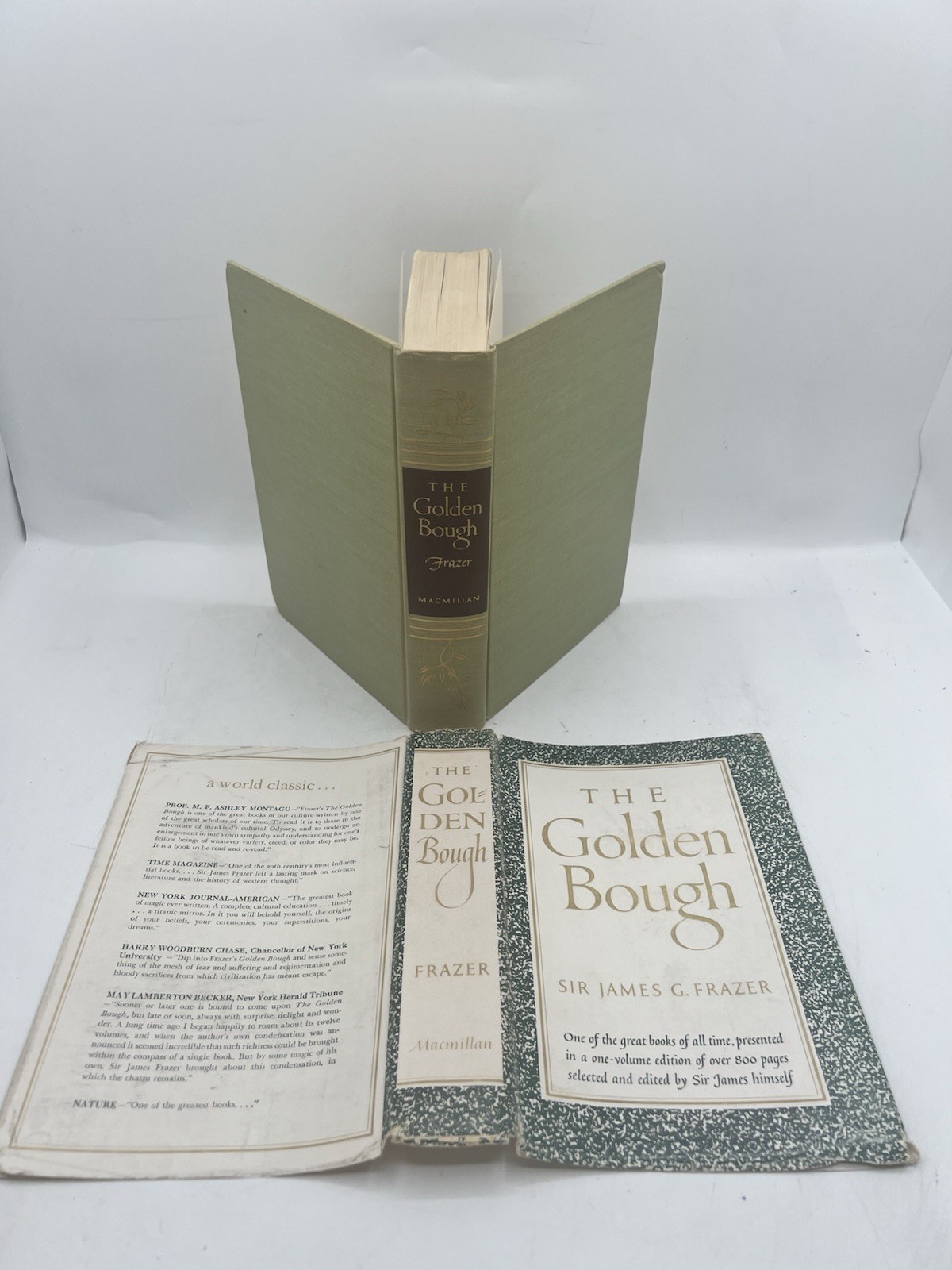 The Golden Bough A Study in Magic and Religion James George Frazer 1951 HC Book