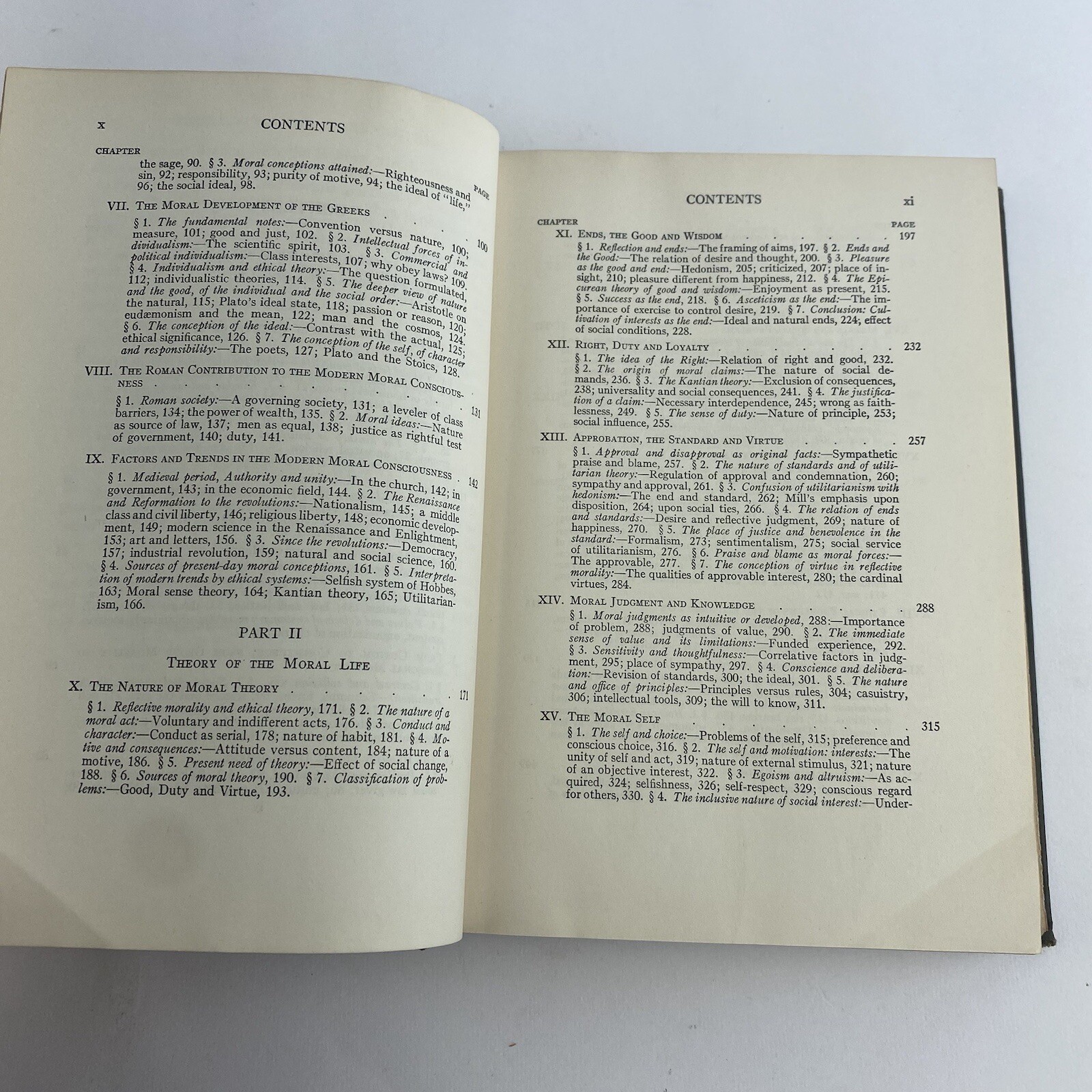 Vintage Book Ethics 1932 John Dewey James Tufts History Politics Morality Etc