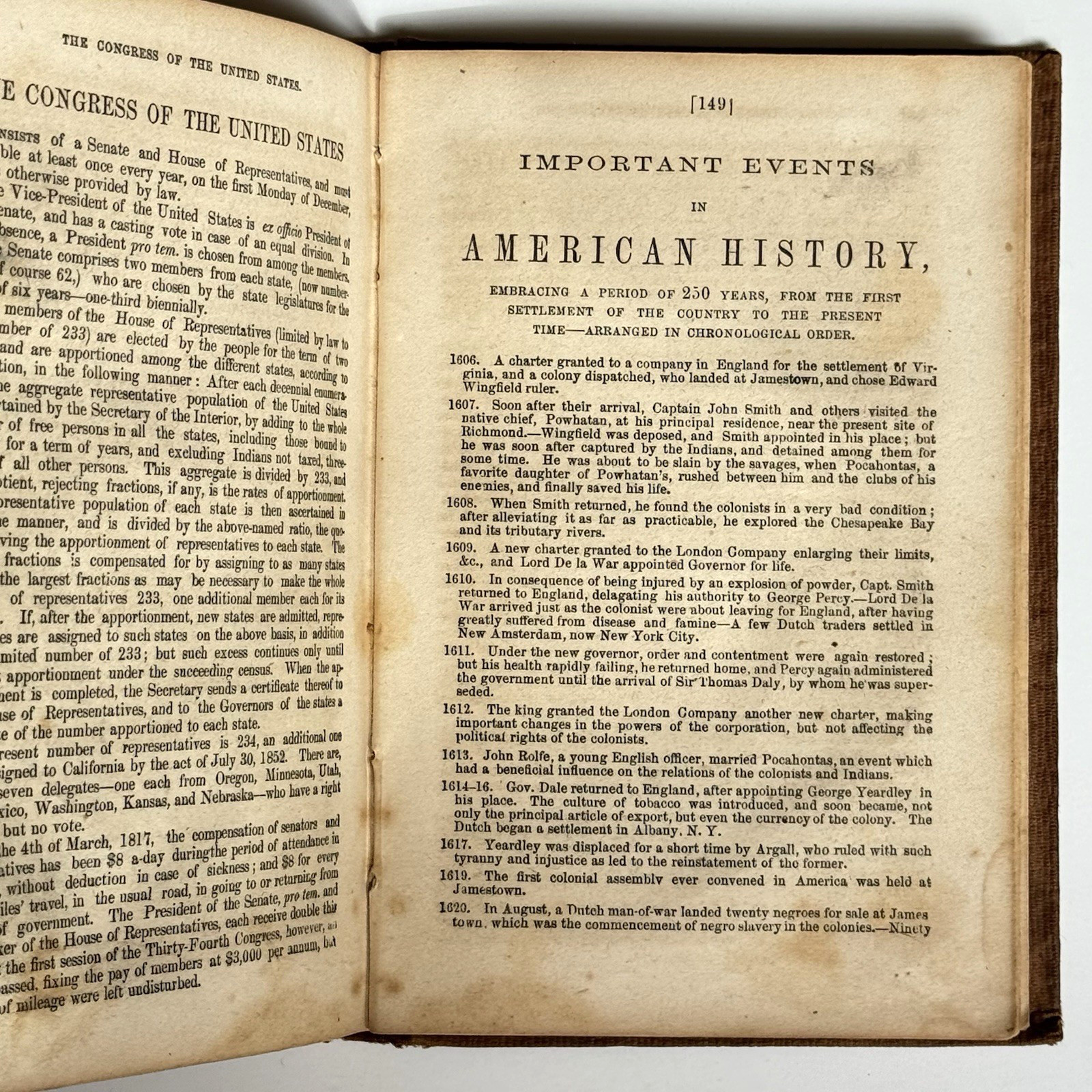1857. Wells’ Illustrated National Hand Book. Wells, John C. New Ed. Politics.