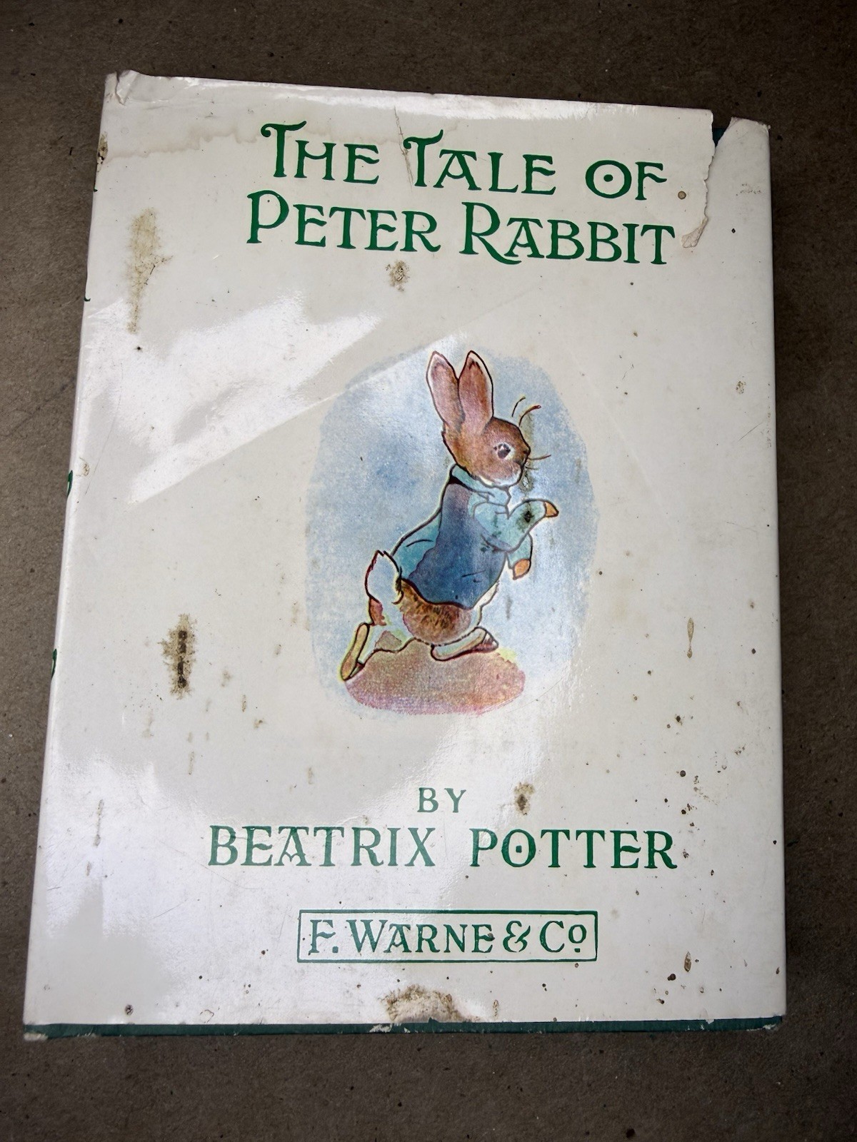 Lot of 7 Beatrix Potter vintage children’s books by Frederick Warne & Co.