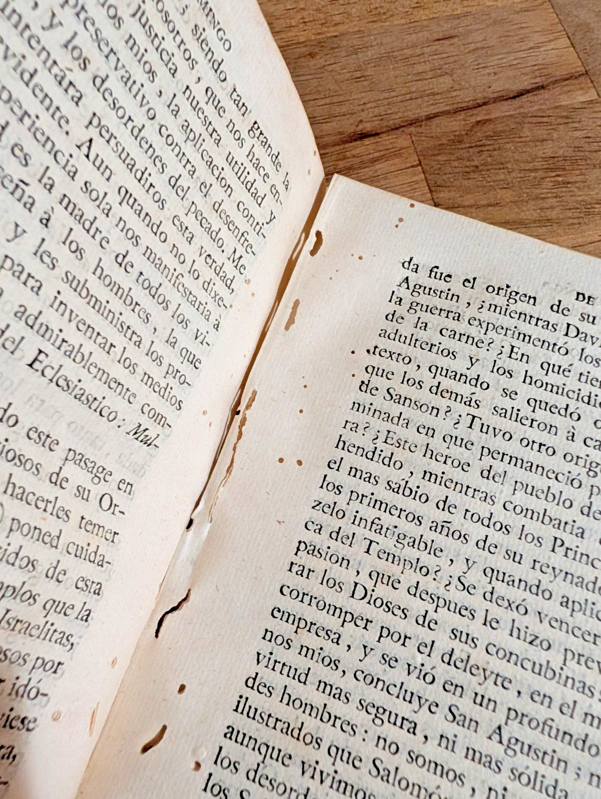 Antique Vellum Bound 1789 Theology Book of Sermons in Spanish Dominican Sisters
