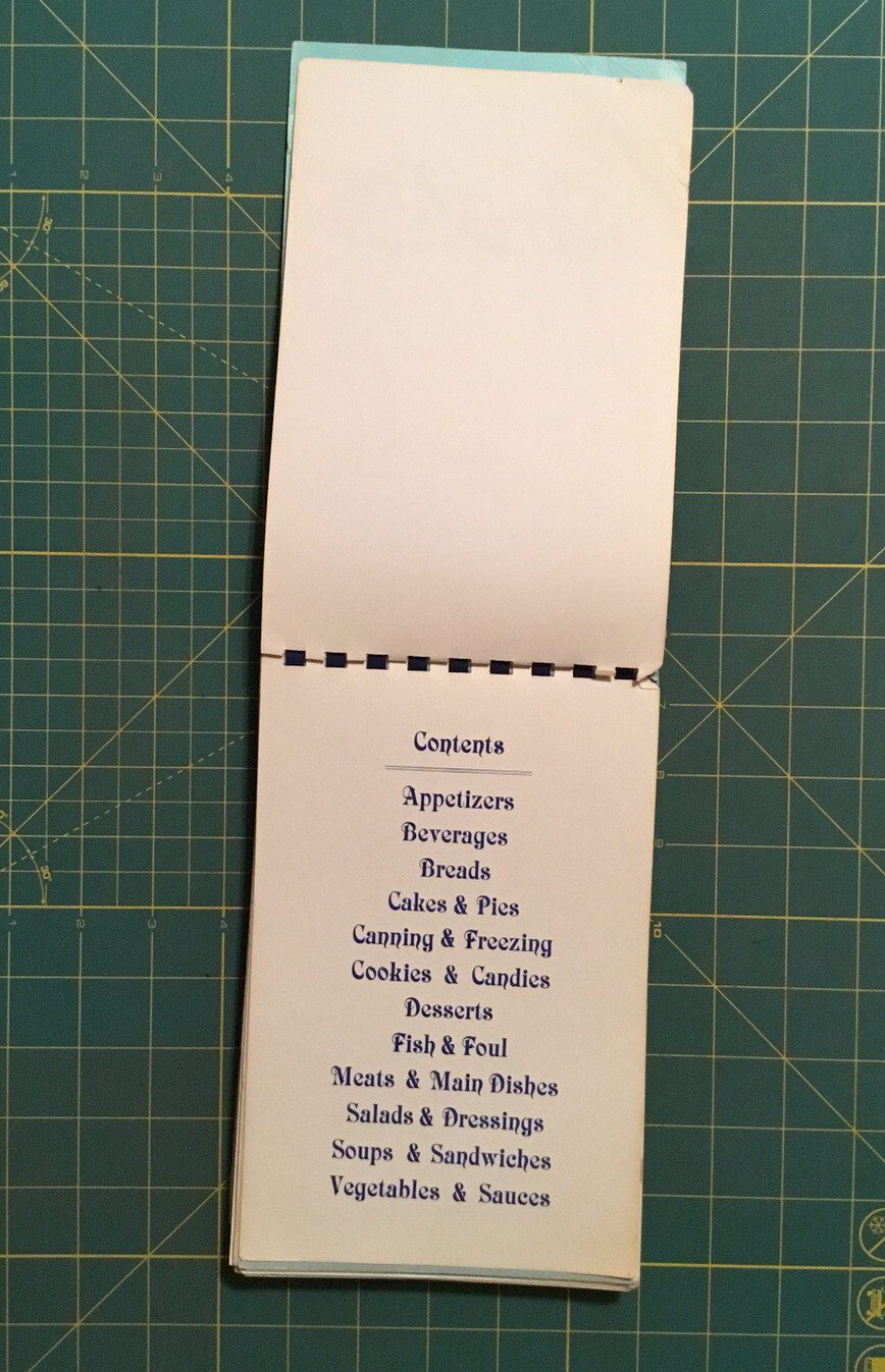 Y-WIFES of TIFFIN YMCA COOKBOOK, 224 pages, 1979, RARE!
