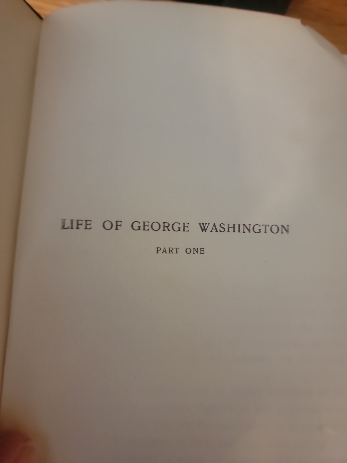 Vintage: “The Life Of George Washington ” In 4 Volume. By Washington Irving
