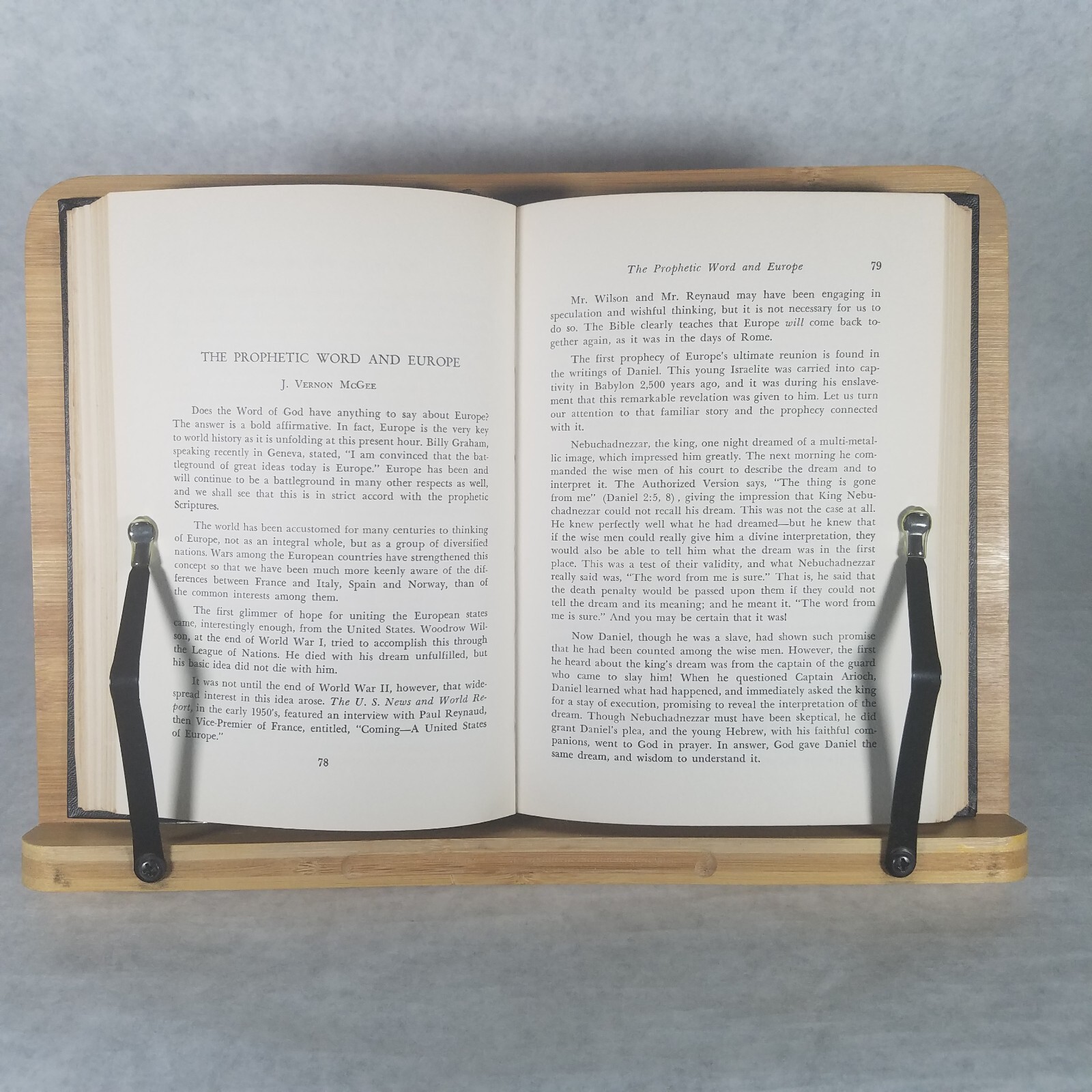 The Prophetic Word in Crisis Days – 1961 Christian Hardcover – Various Authors