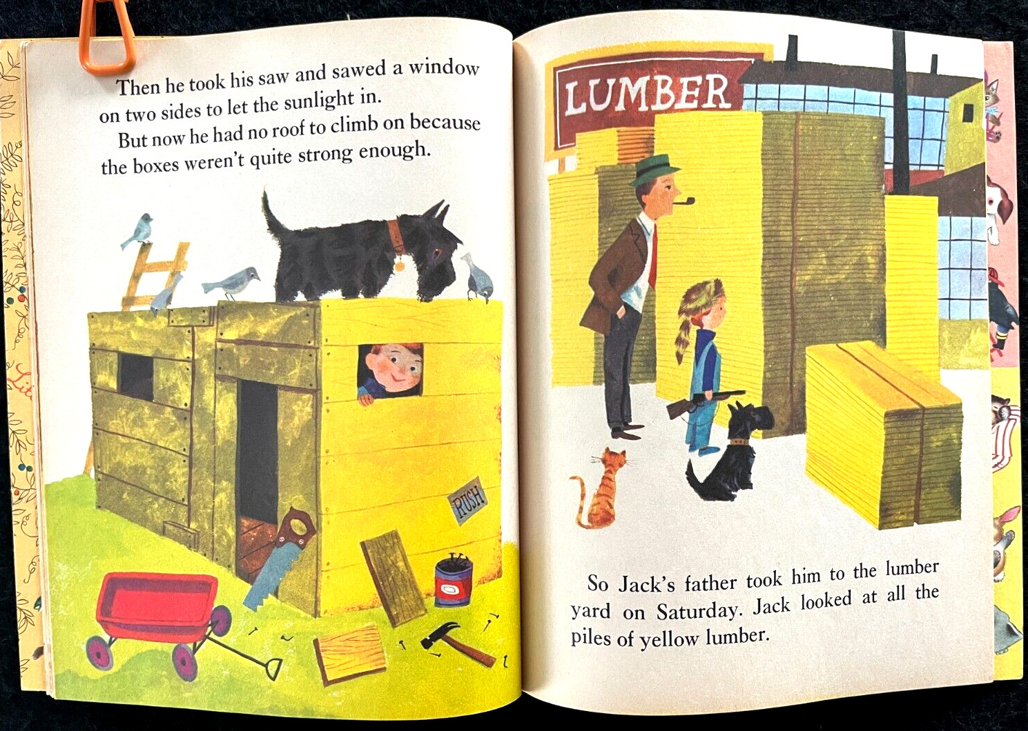 JACK’S ADVENTURE ~ vintage 1st “A” ed. Little Golden Book #308 ~ J.P. Miller, VG