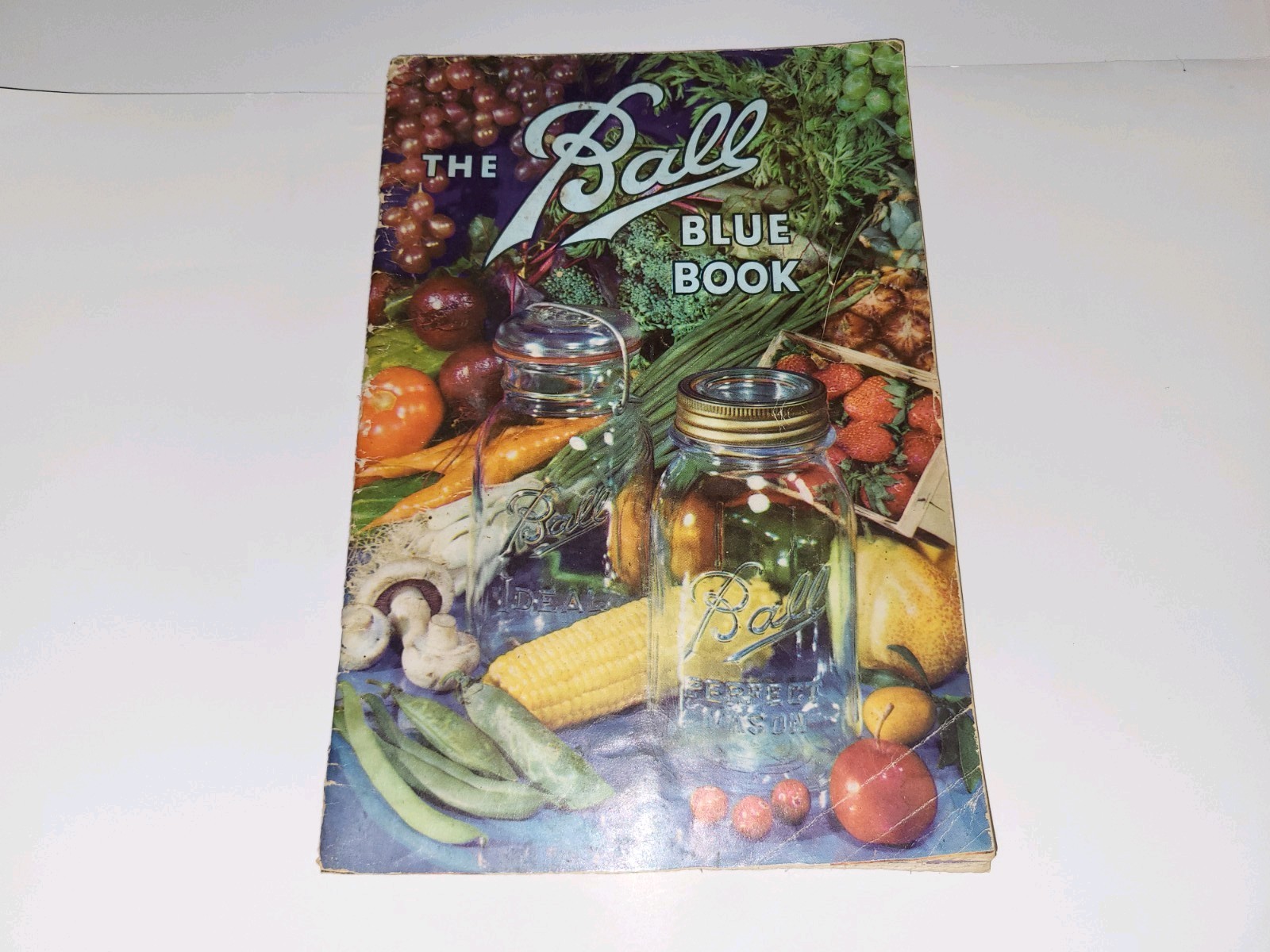 Vintage 1943 1983 Ball Blue Book & Kerr Canning Instructional Book Cookbooks Lot