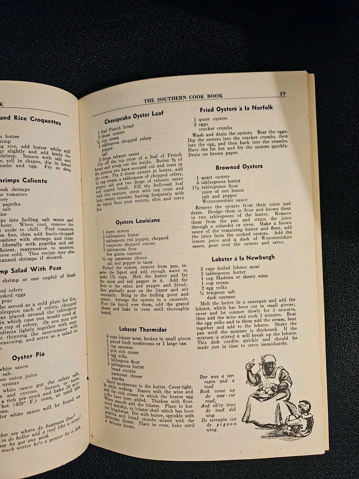1924 Southern Cookbook Mobile Ala 322 Old Dixie Recipes Culinary Arts Press