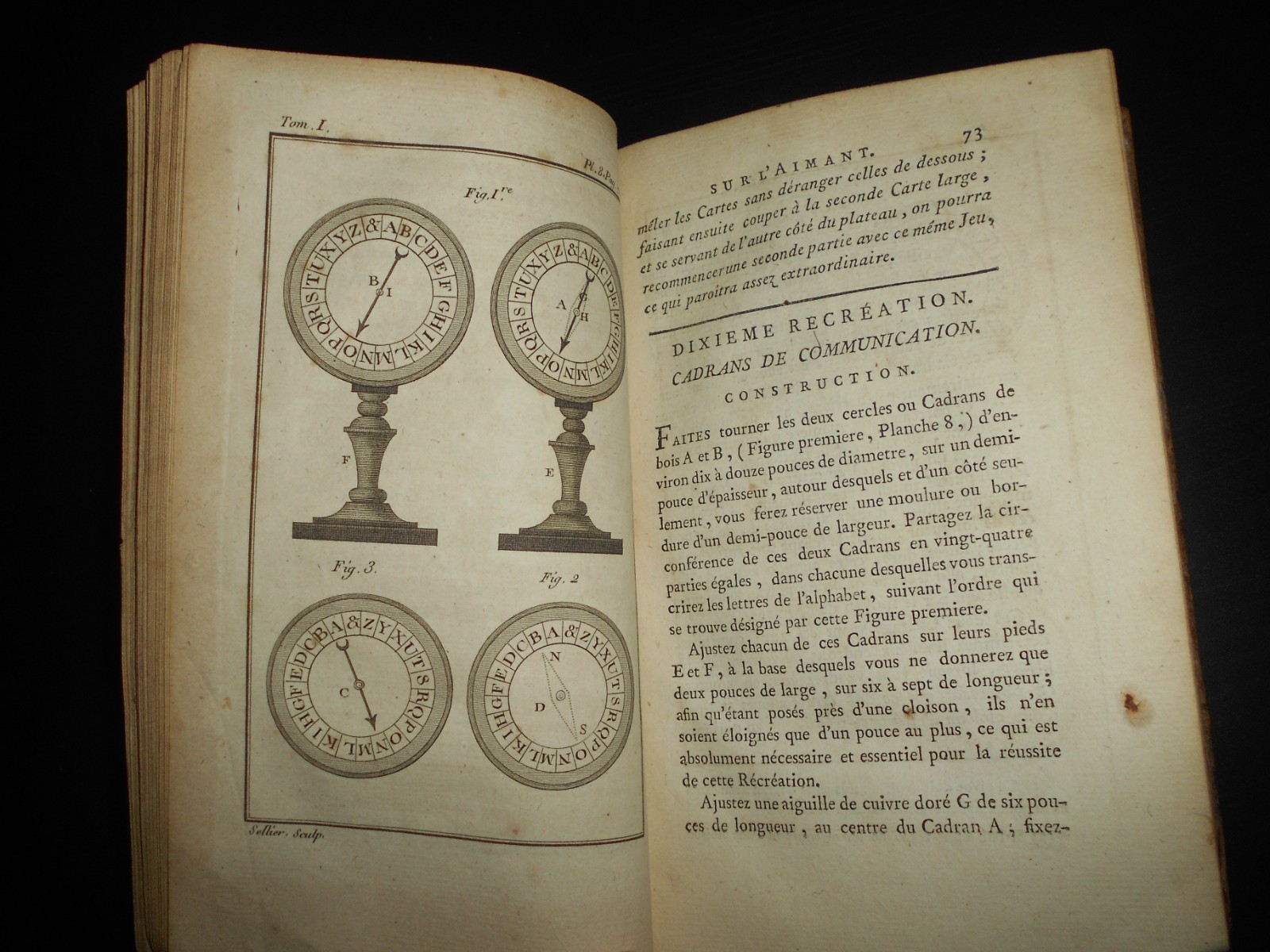 1786 magic occult magical tricks physics magnets electricity science illusions