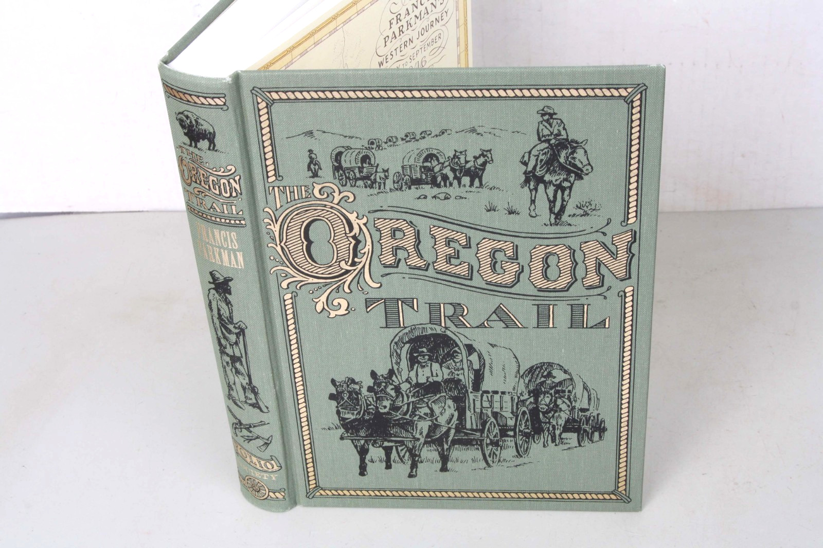 The Oregon Trail Francis Parkman Folio Society 2009 Illustrated Slipcase