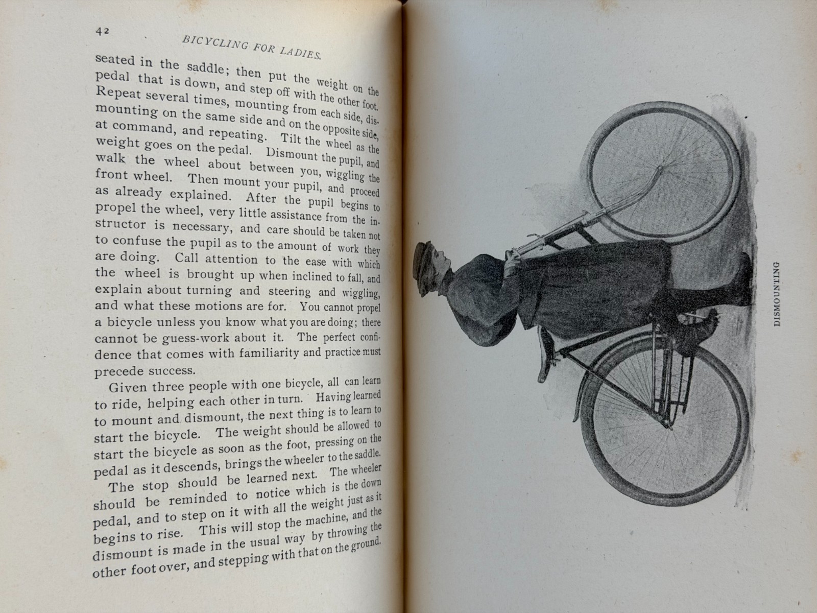 1896 Bicycling For Ladies Maria Ward 1st Ed. Alice Austen Bicycle Cycling ~ RARE