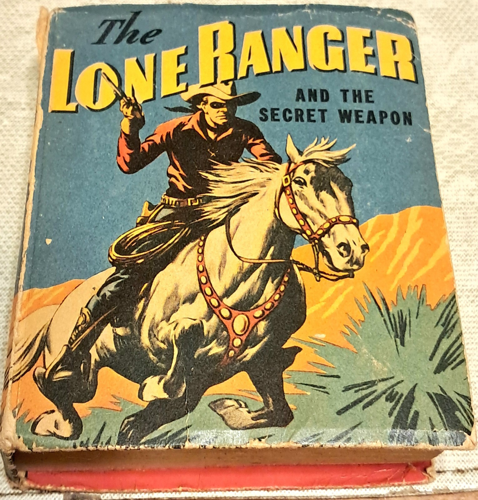 The Lone Ranger and the Secret Weapon Better Little Book #1428 1943 VG/F