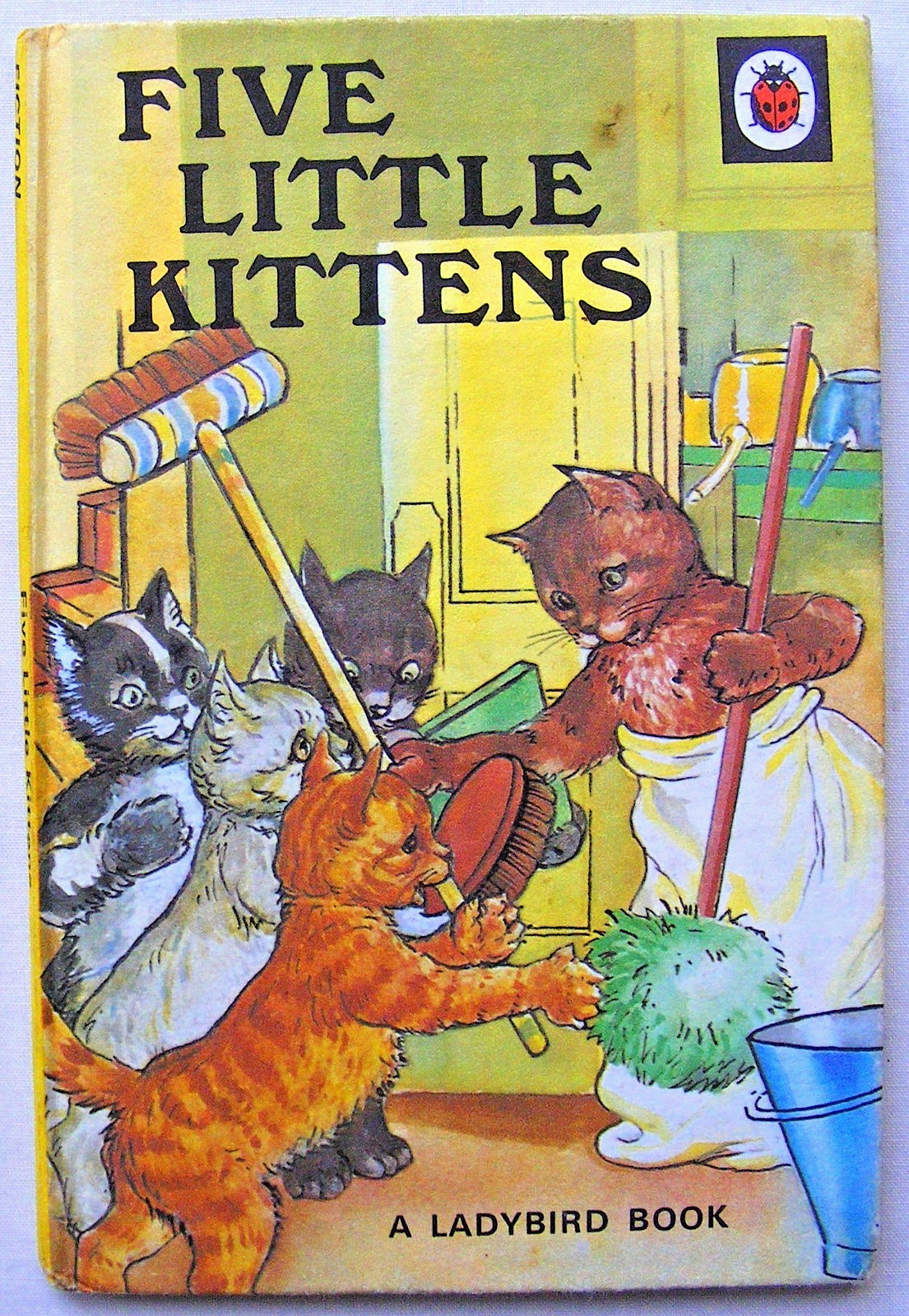 Vintage Ladybird Book–Five Little Kittens-Series 401–Good/Very Good +FREE COVER+