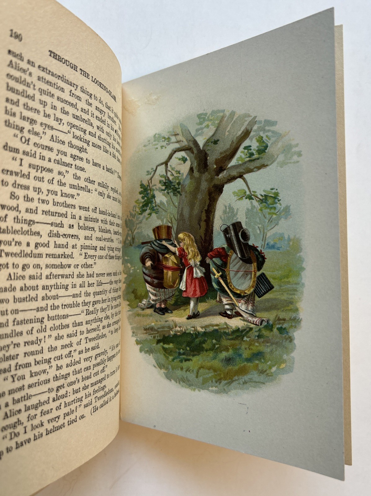 Alice in Wonderland Hurst & Co Chromolithograph Plates c.1900 Antique Book