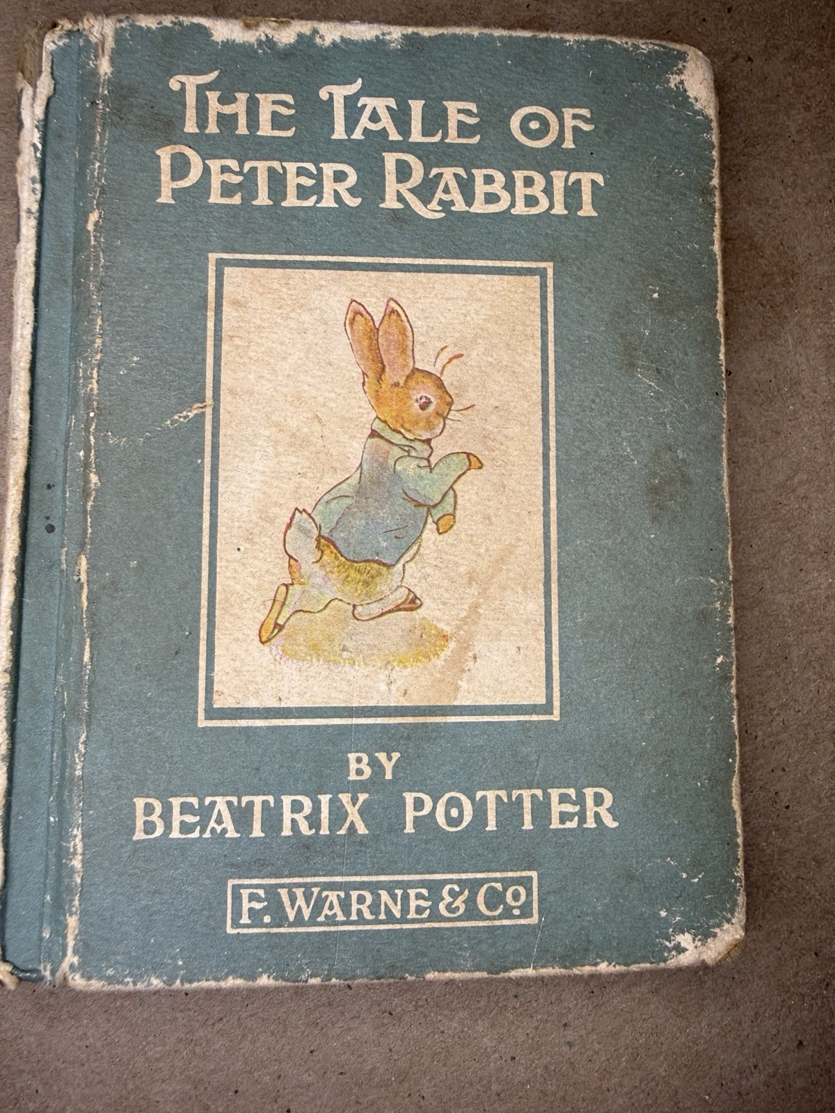 Lot of 7 Beatrix Potter vintage children’s books by Frederick Warne & Co.