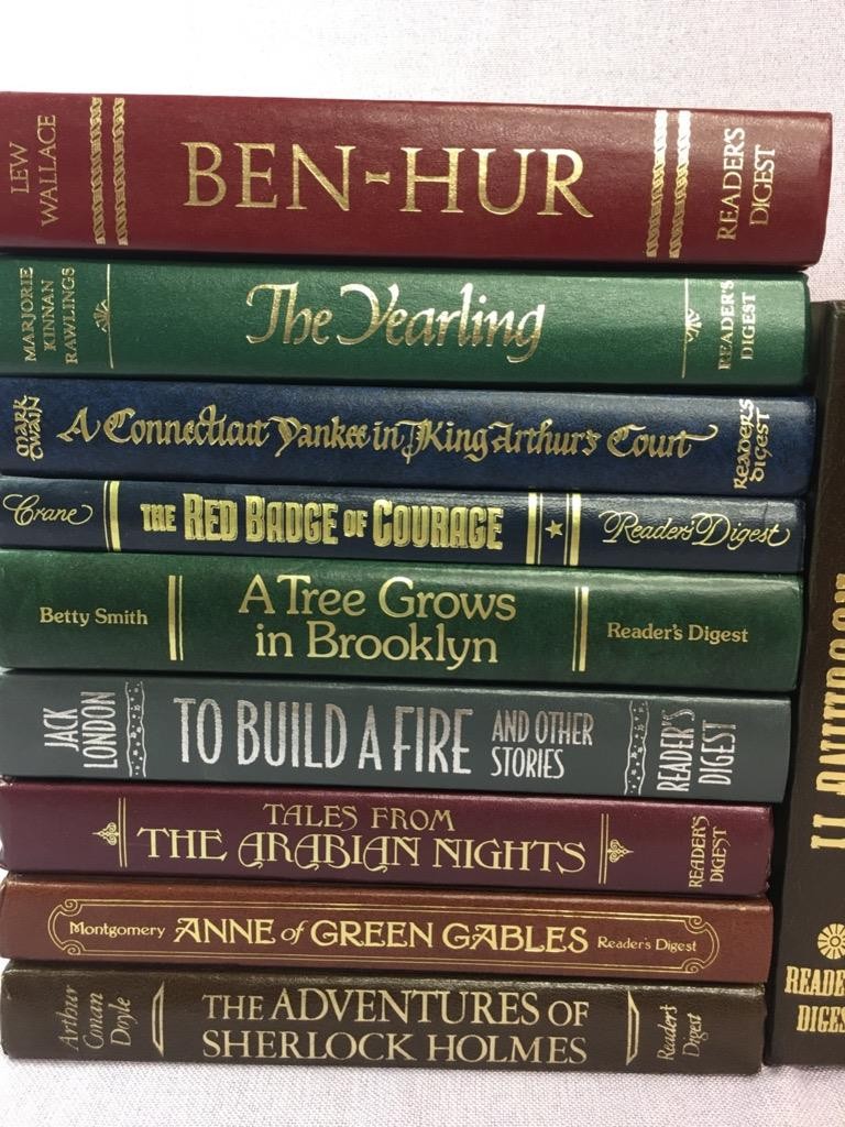 Lot of 25 READERS DIGEST WORLD’S BEST READING HC Classiccs