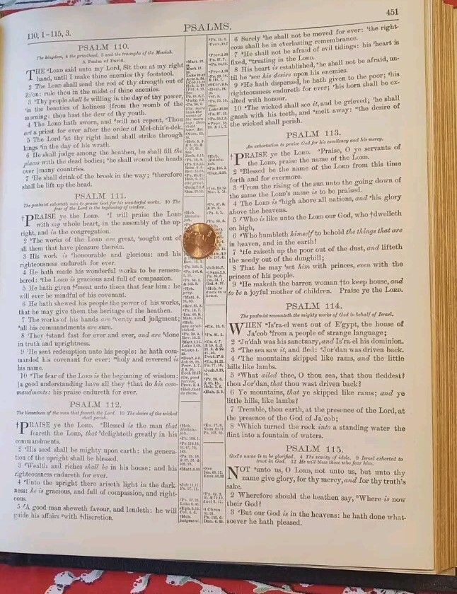 ATQ Huge Holy Bible Embossed Leather Family c.1880 Beautiful Victorian Illust