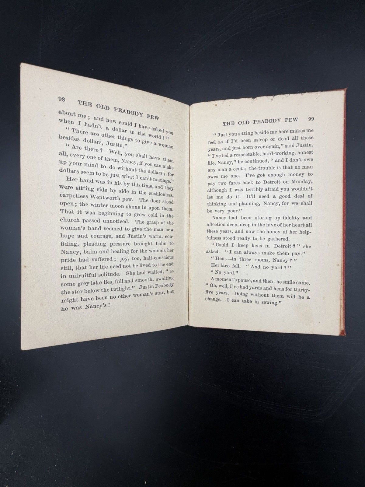 Antique Book The Old Peabody Pew by Kate Douglas Wiggin Hodder c1900 Literature