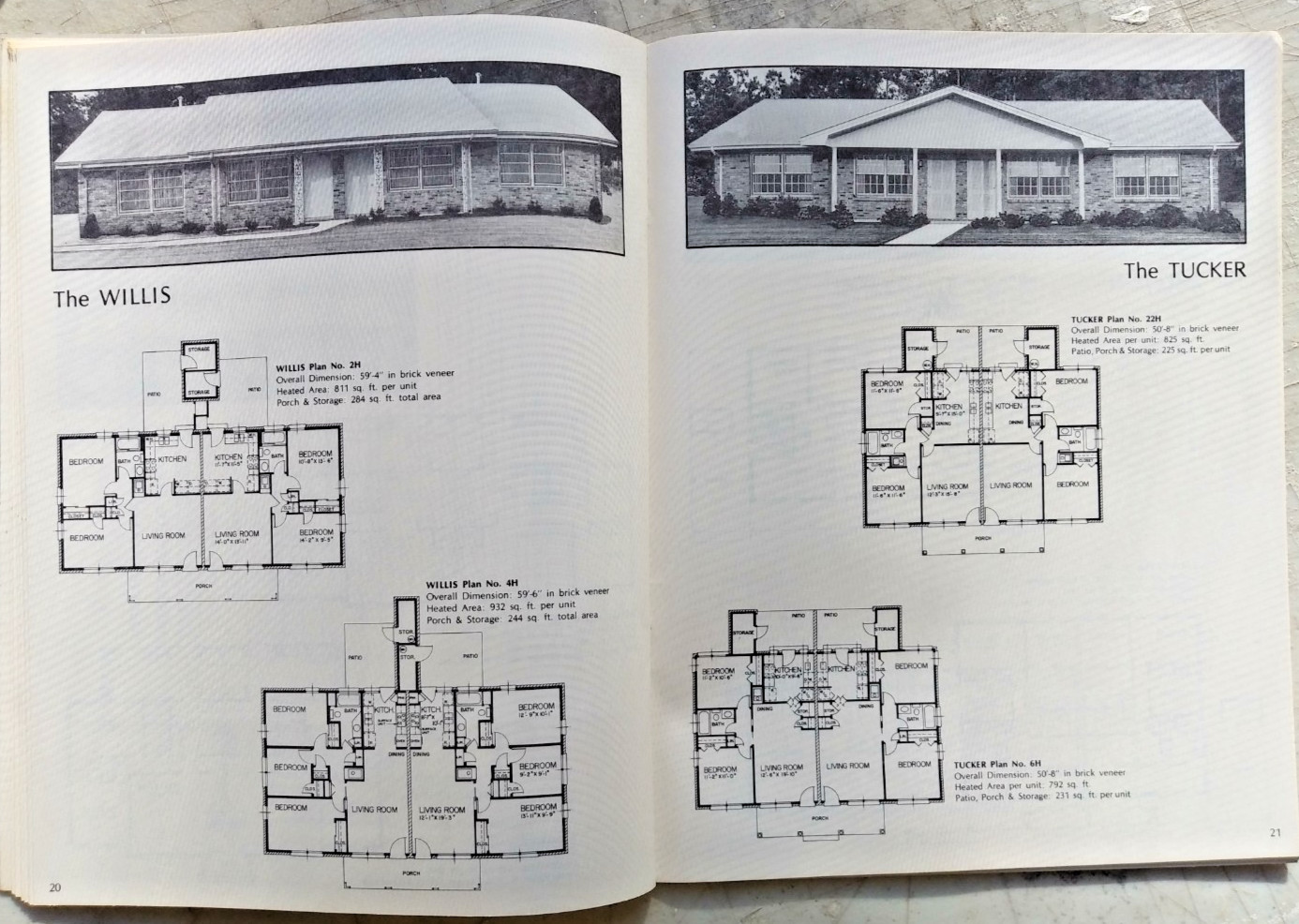 Multi Family Homes 1985 House Design Catalog Duplexes Townhouses Apartments