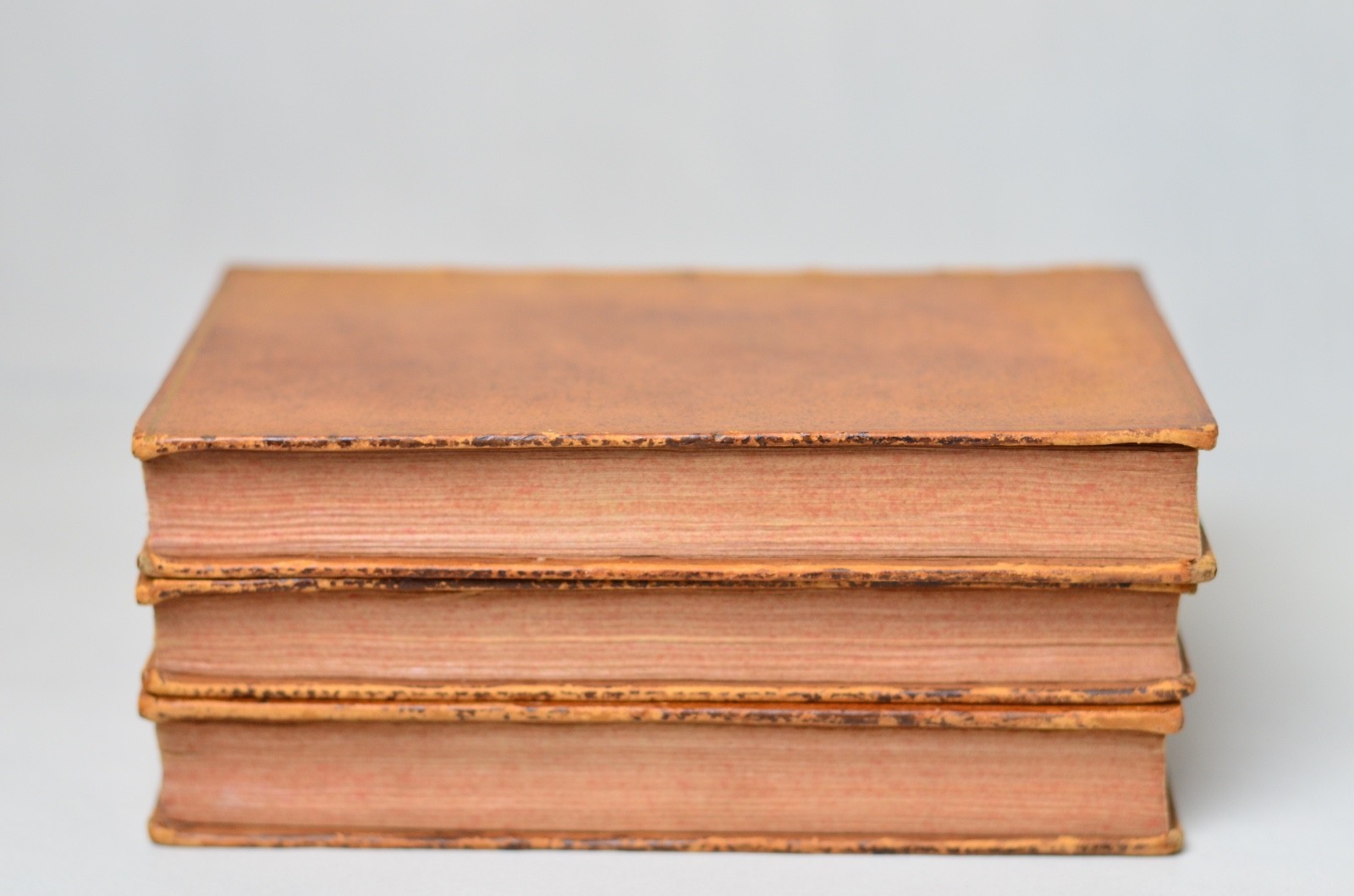 Antique Full Leather Bound Works of William Congreve 1753 – Complete 3 Volumes