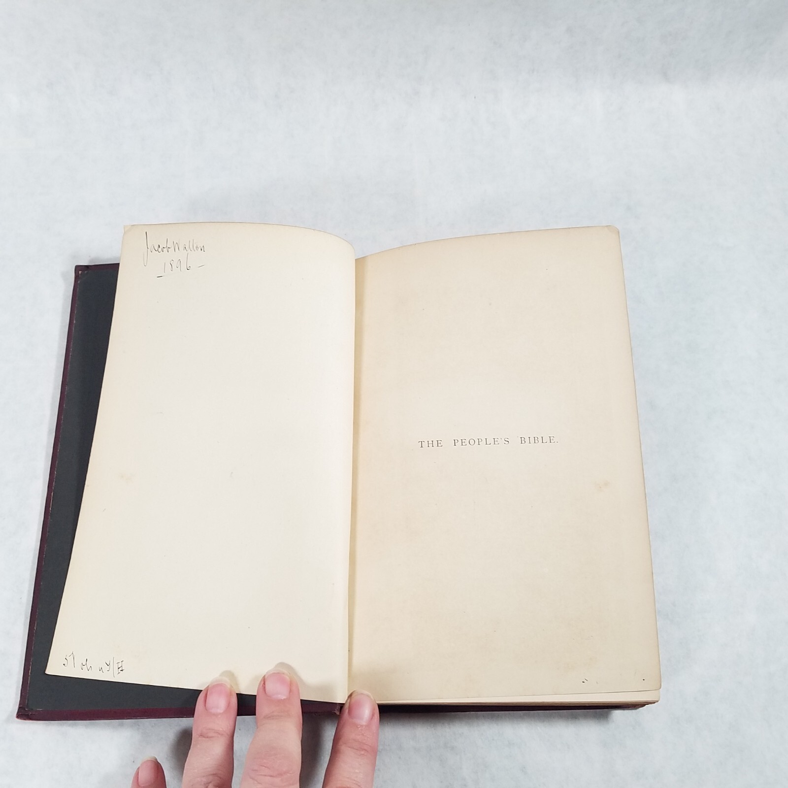The People’s Bible Vol 2: Exodus – 1896 Hardcover by Joseph Parker