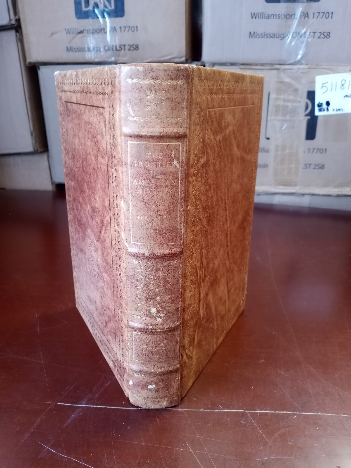 The Frontier in American History Franklin Library 1977 Frederick Jackson Turner
