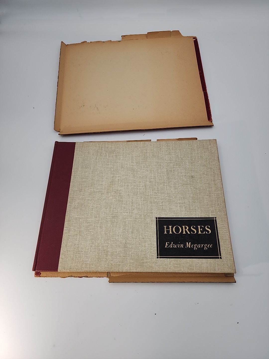 Vintage 1946 Horses – Edwin Megargee Illustrated Oversized Volume Various Breeds