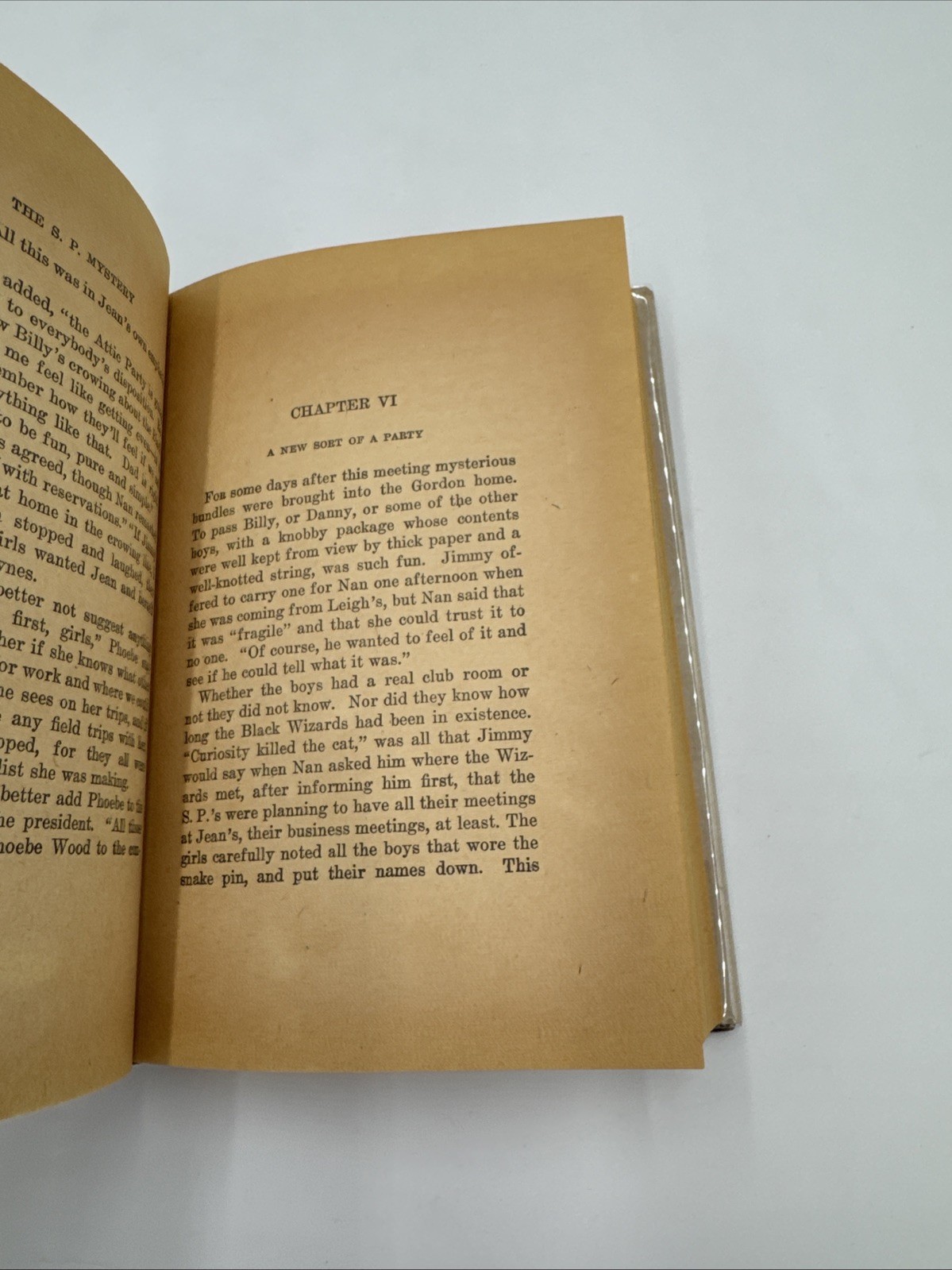 The S.P. Mystery 1930 Harriet Pyne Grove HCDJ Vintage Girls Juvenile Fiction