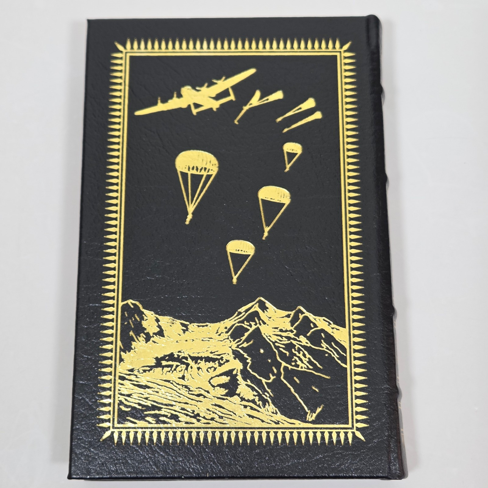 Easton Press Where Eagles Dare MacLean Leather 2015 Readers Choice WWII Fiction