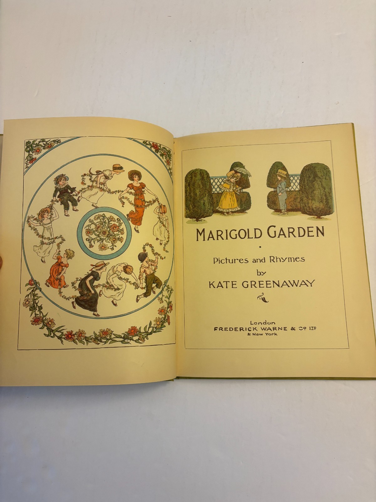 Marigold Garden- Kate Greenaway, Frederick Warne & Co., no date