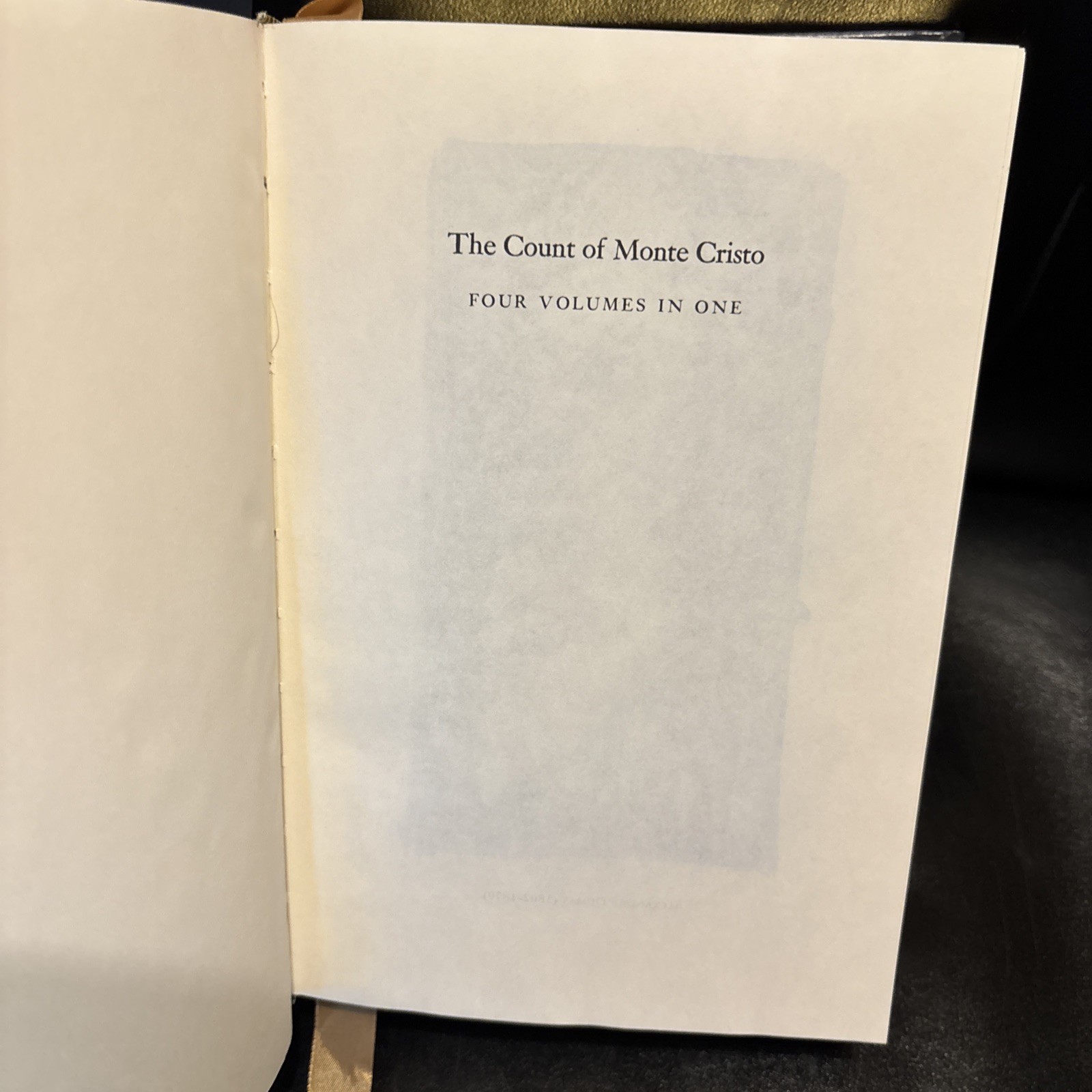 The Count of Monte Cristo Alexandre Dumas Easton Press Collector’s 4 Volumes 100