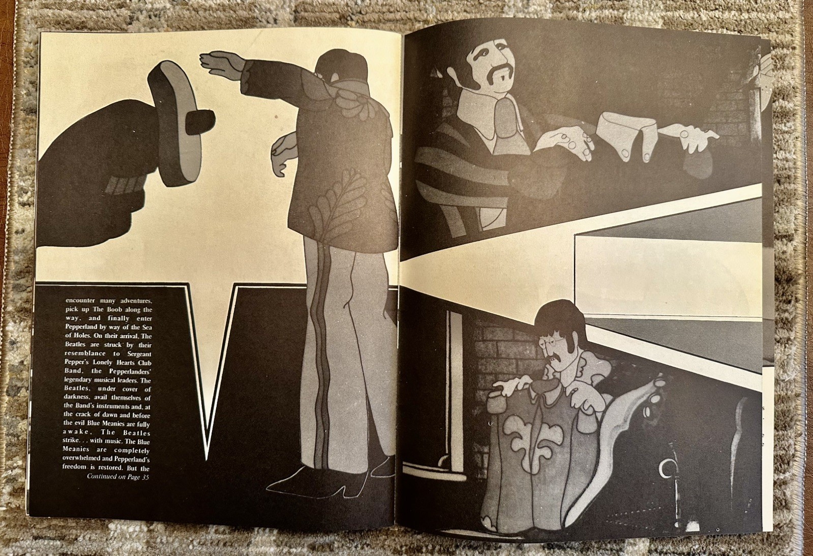 The Inside Story of The Yellow Submarine Souvenir Special Edition Mint. Rare