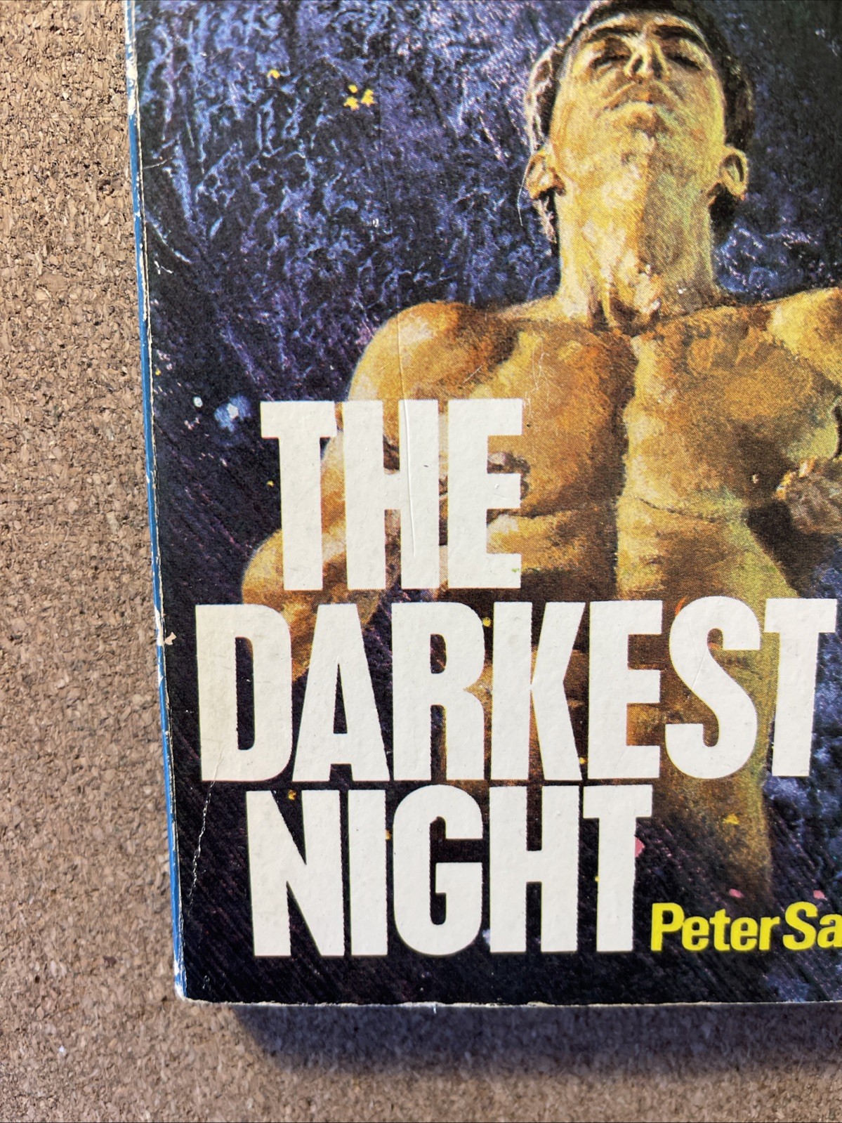 The Darkest Night By Peter Saxon G to VG, UK Paperback 1976