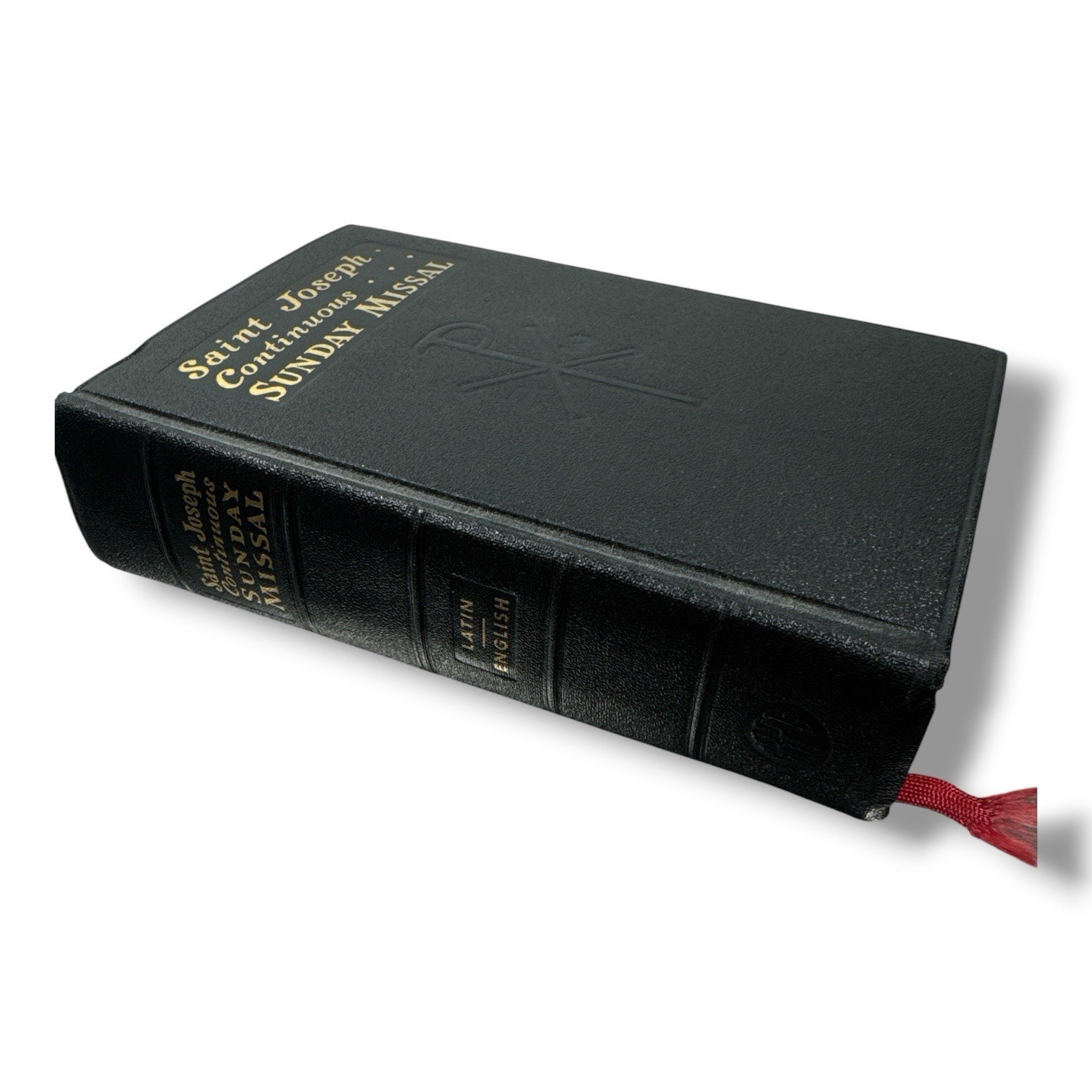 Vintage 1961 Saint Joseph Continuous Sunday Missal Latin English Hugo Hoever