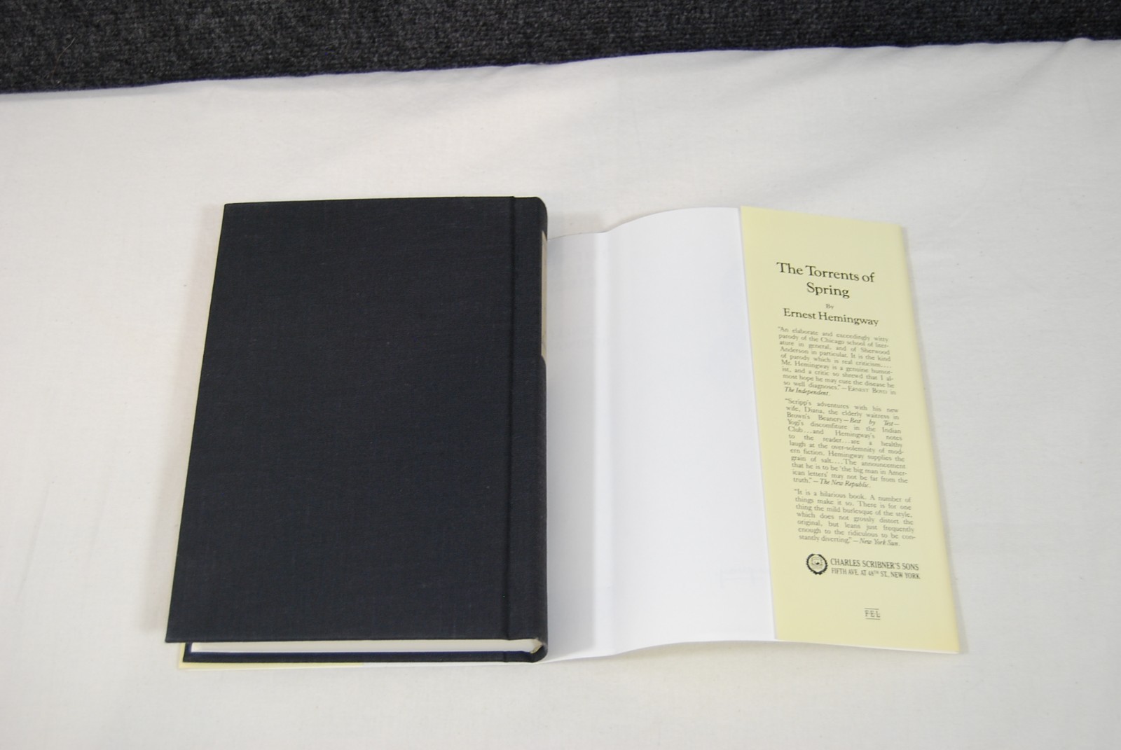 First Edition Library Facsimile The Sun Also Rises by Ernest Hemingway
