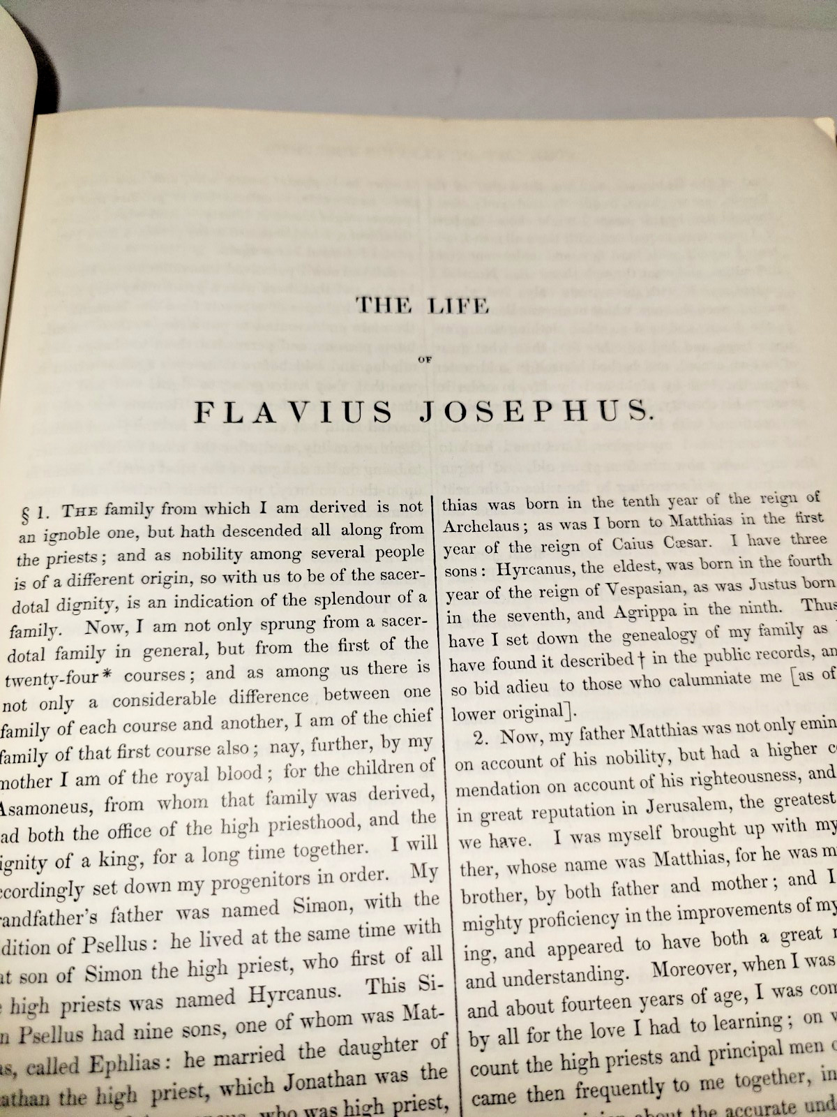 THE LIFE AND WORKS OF JOSEPHUS Translated By William Whiston ILLUSTRATED No Date