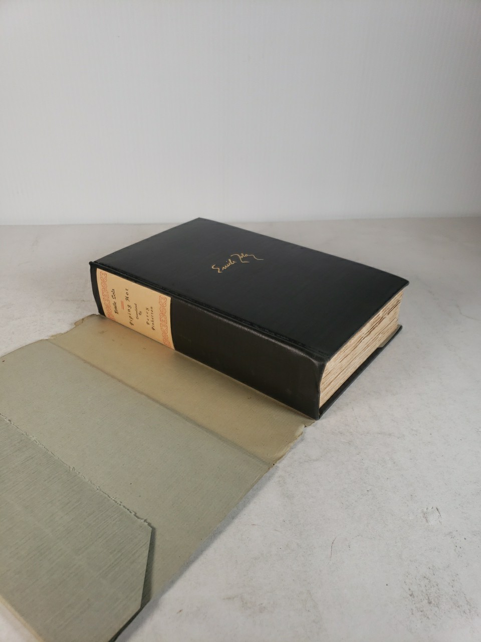 EMILE ZOLA Piping Hot (Publisher Boni and Liveright) 1924 Hardcover Dust Jacket